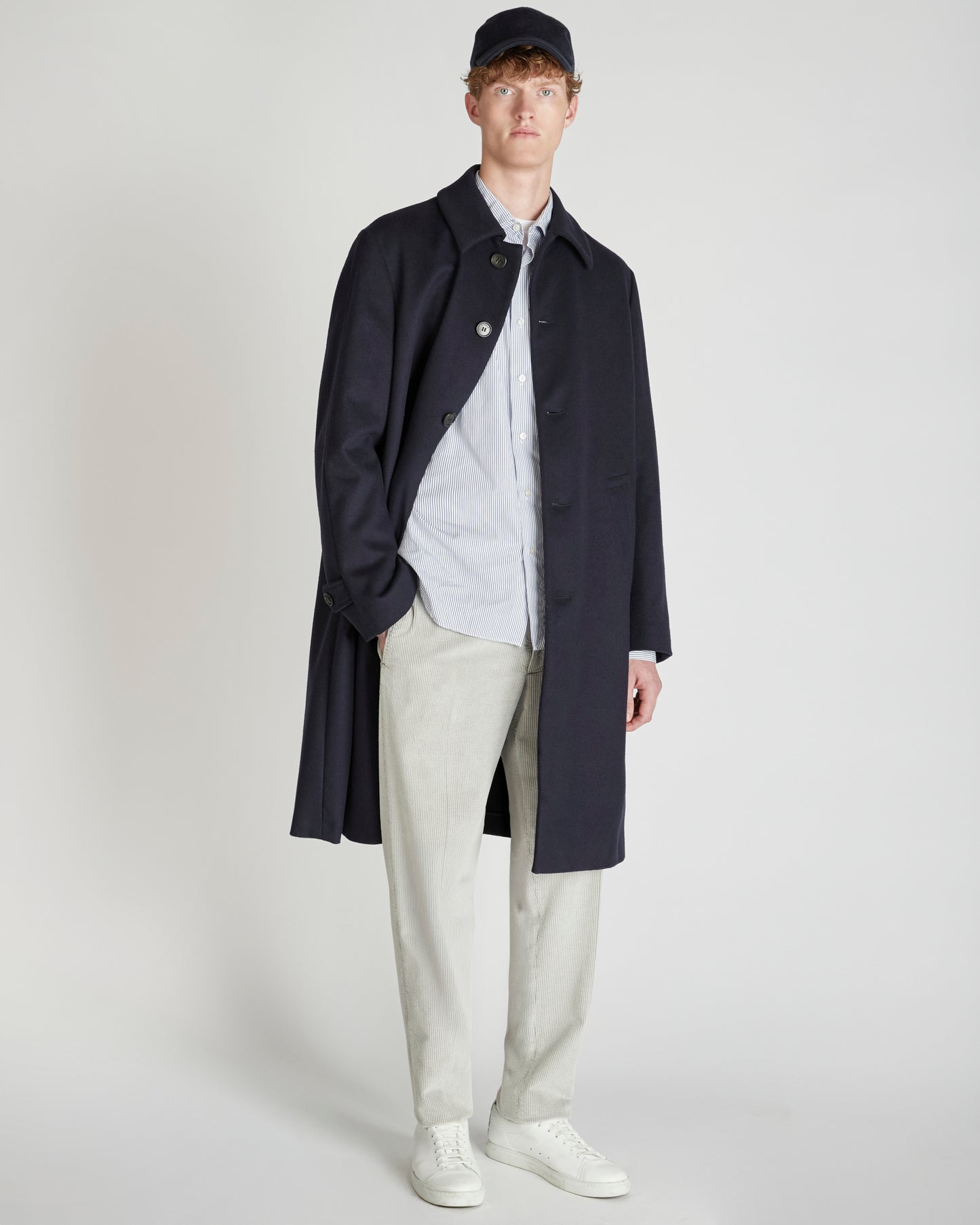 コットン・スリムフィットシャツ