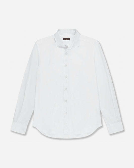 Slim fit Oxford cotton shirt