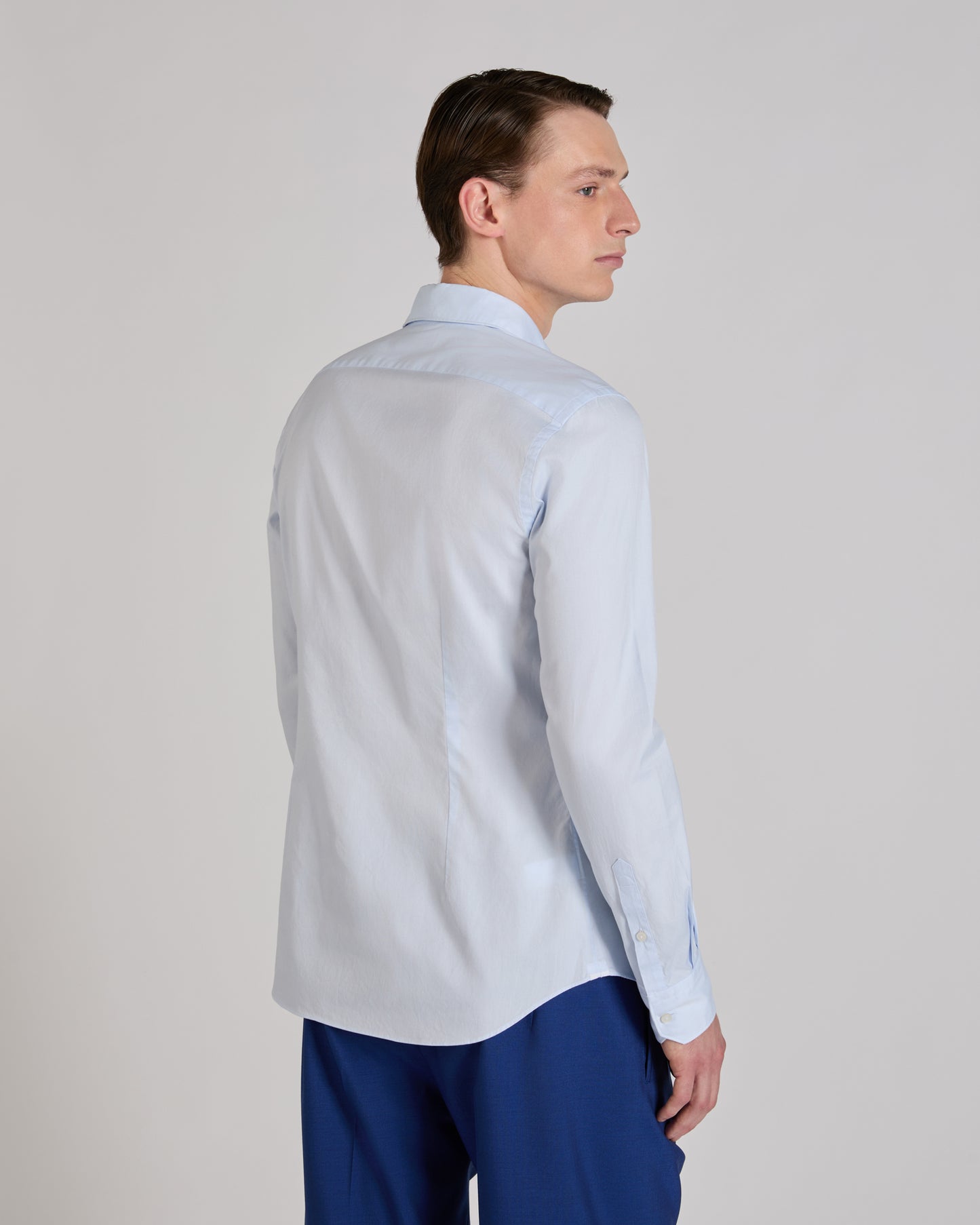 Slim fit Oxford cotton shirt