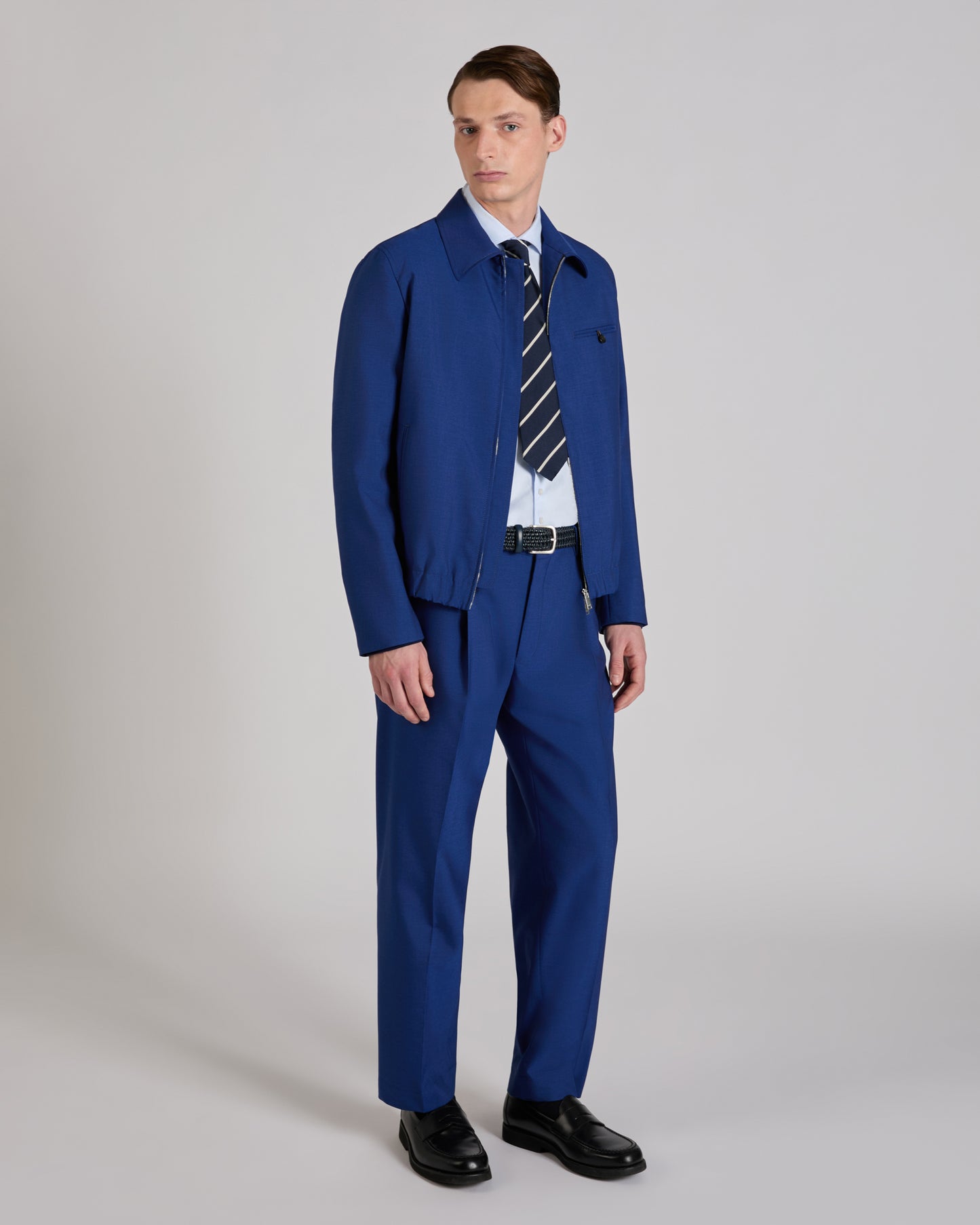 Slim fit Oxford cotton shirt