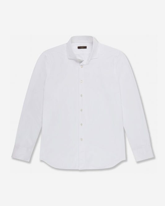 Slim fit technical fabric shirt