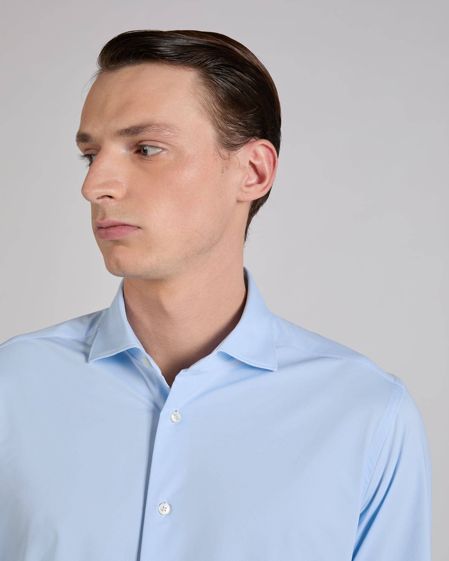 Hemd Slim Fit aus technischem Gewebe