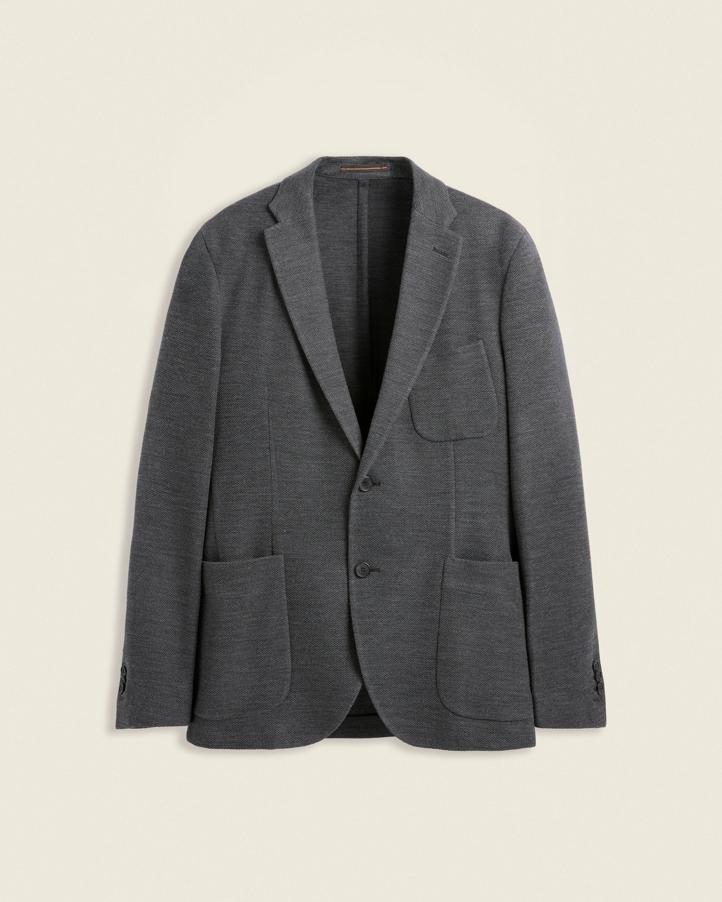 Slim fit Hopsack jersey jacket