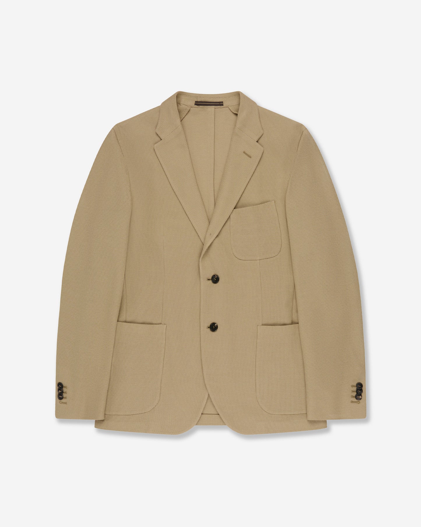 Slim fit English-rib knit jersey jacket