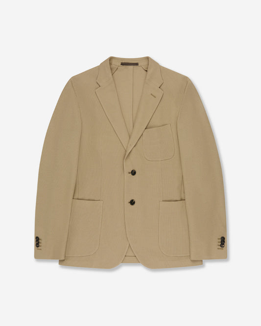 Slim fit English-rib knit jersey jacket