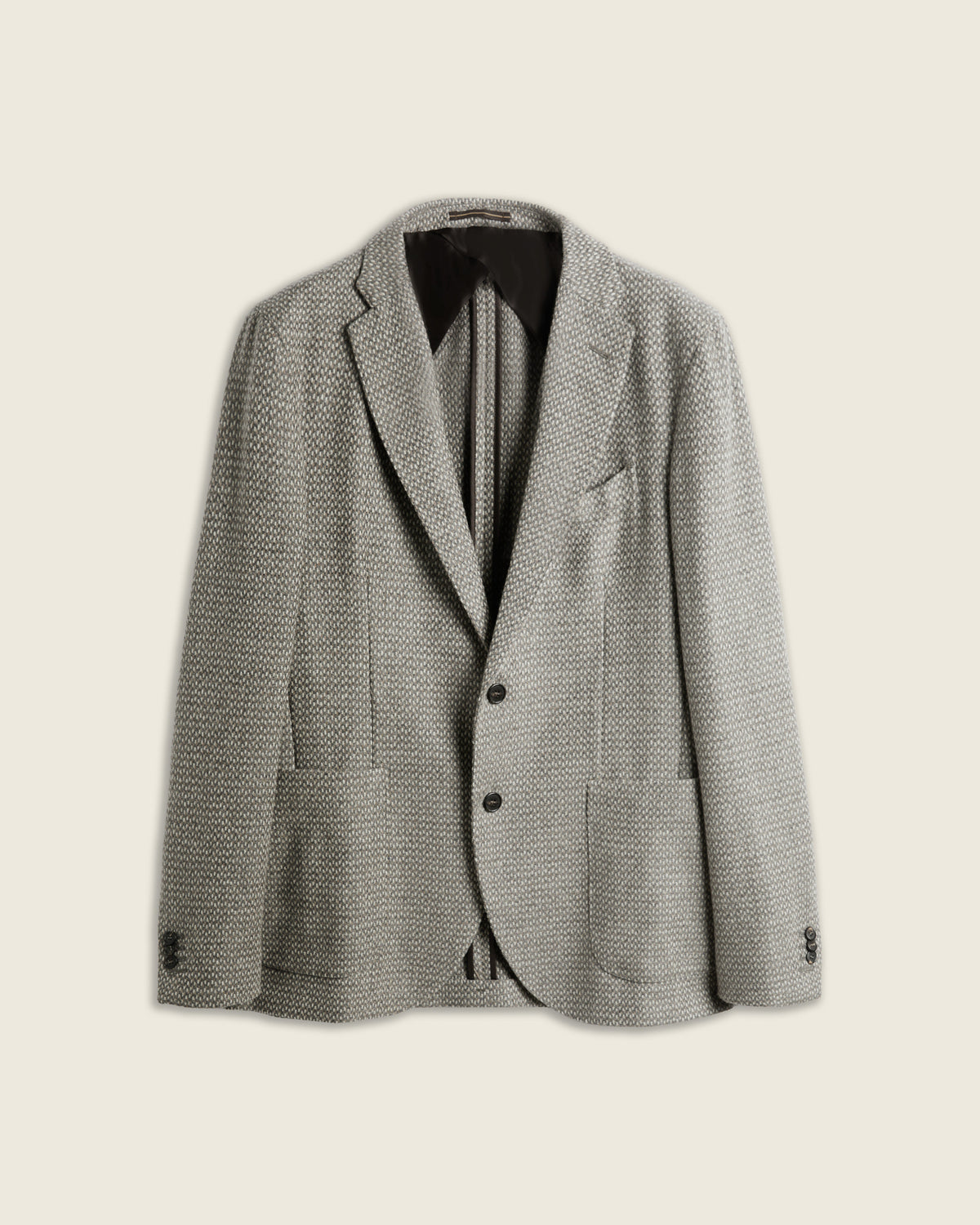 Slim-Fit Sakko aus Wolle und Kaschmir