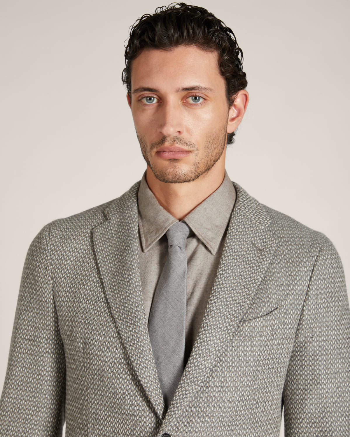 Slim-Fit Sakko aus Wolle und Kaschmir