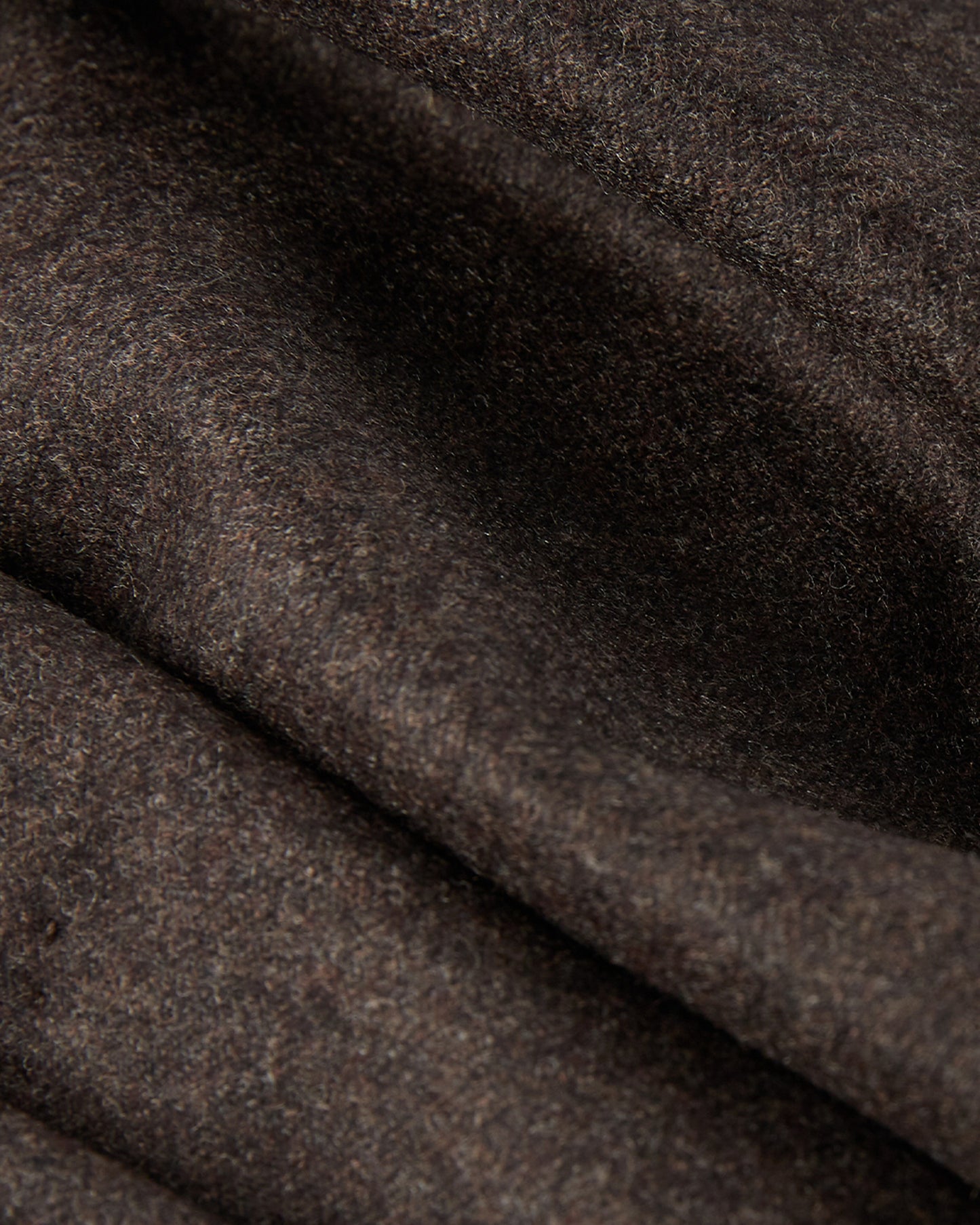 Slim fit wool and cashmere flannel jacket