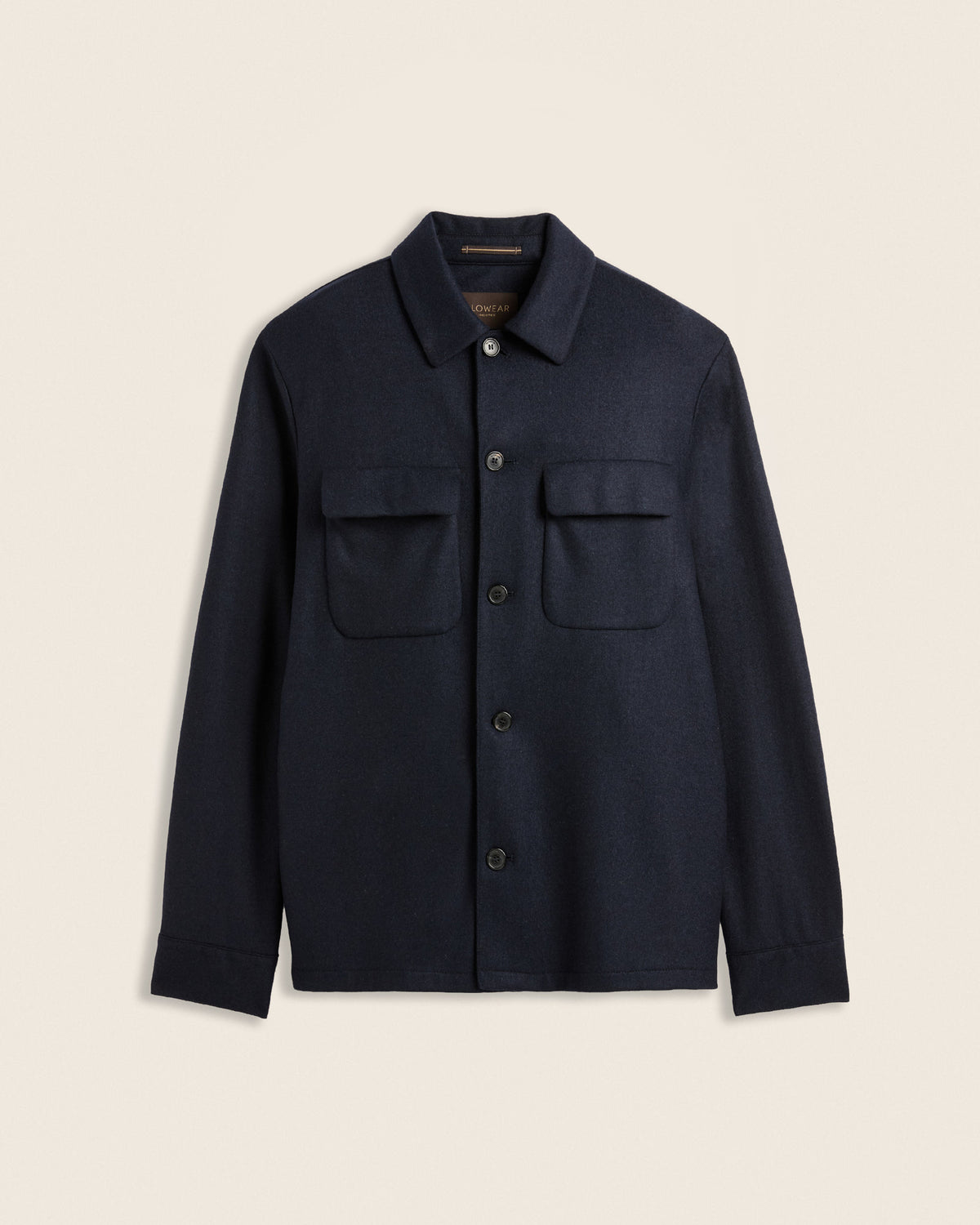 Overshirt aus reinem Kaschmirjersey