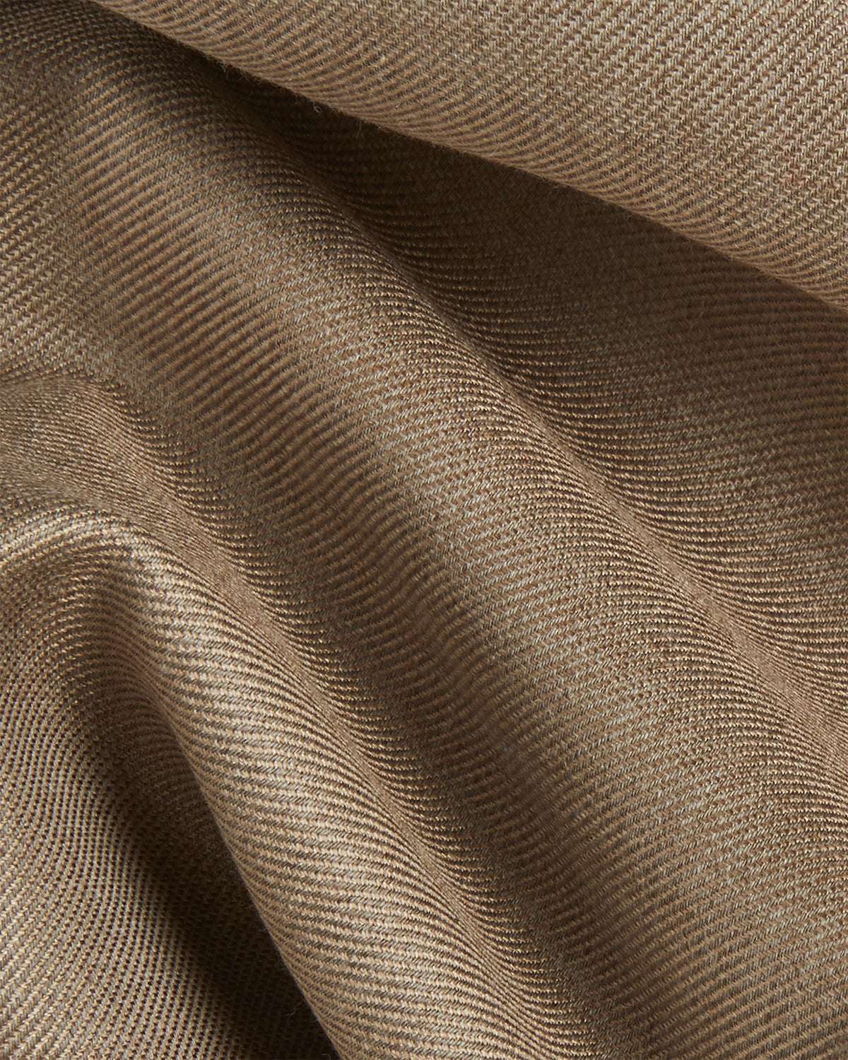 Overshirt in twill di lana e seta