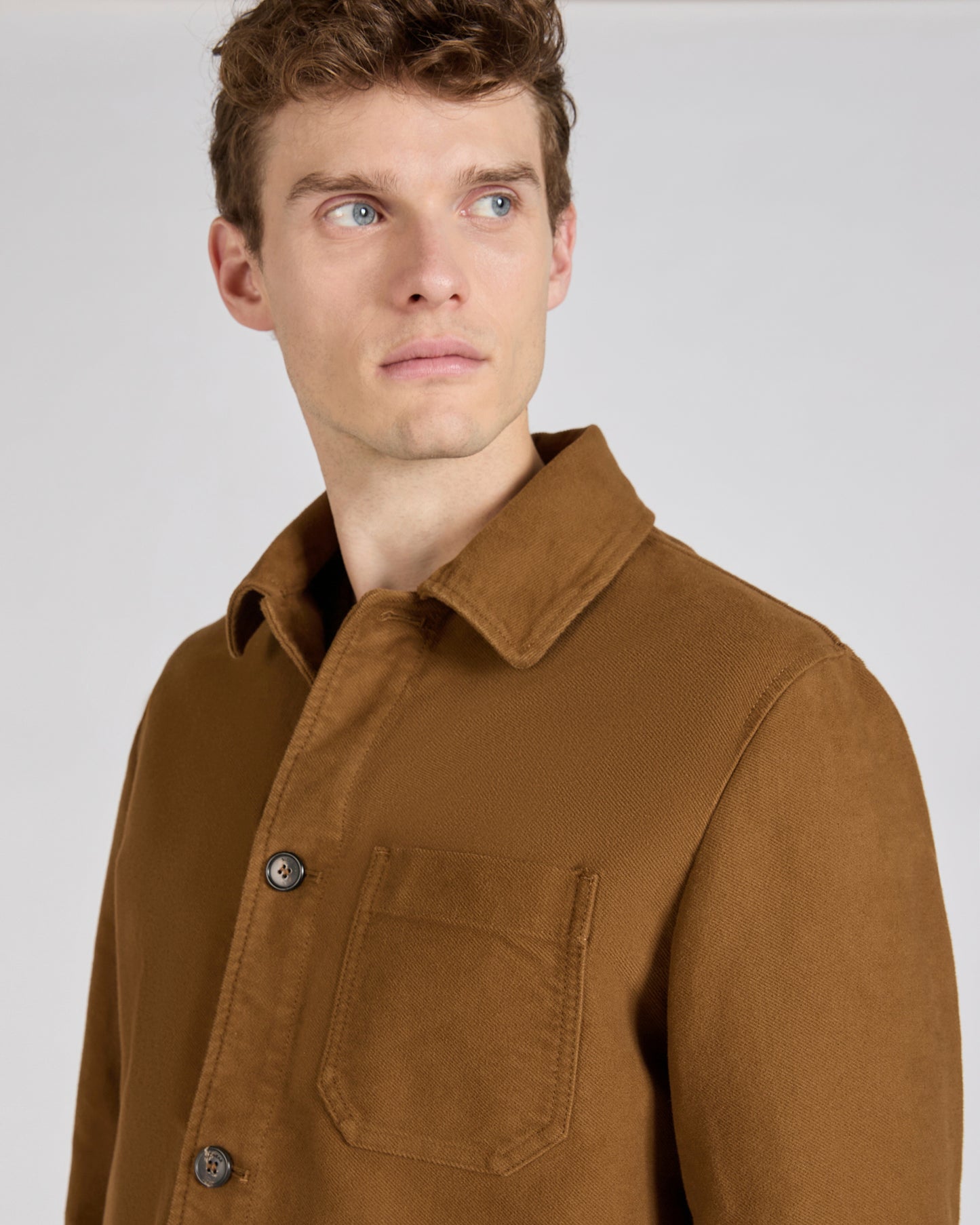 Moleskin blouson jacket