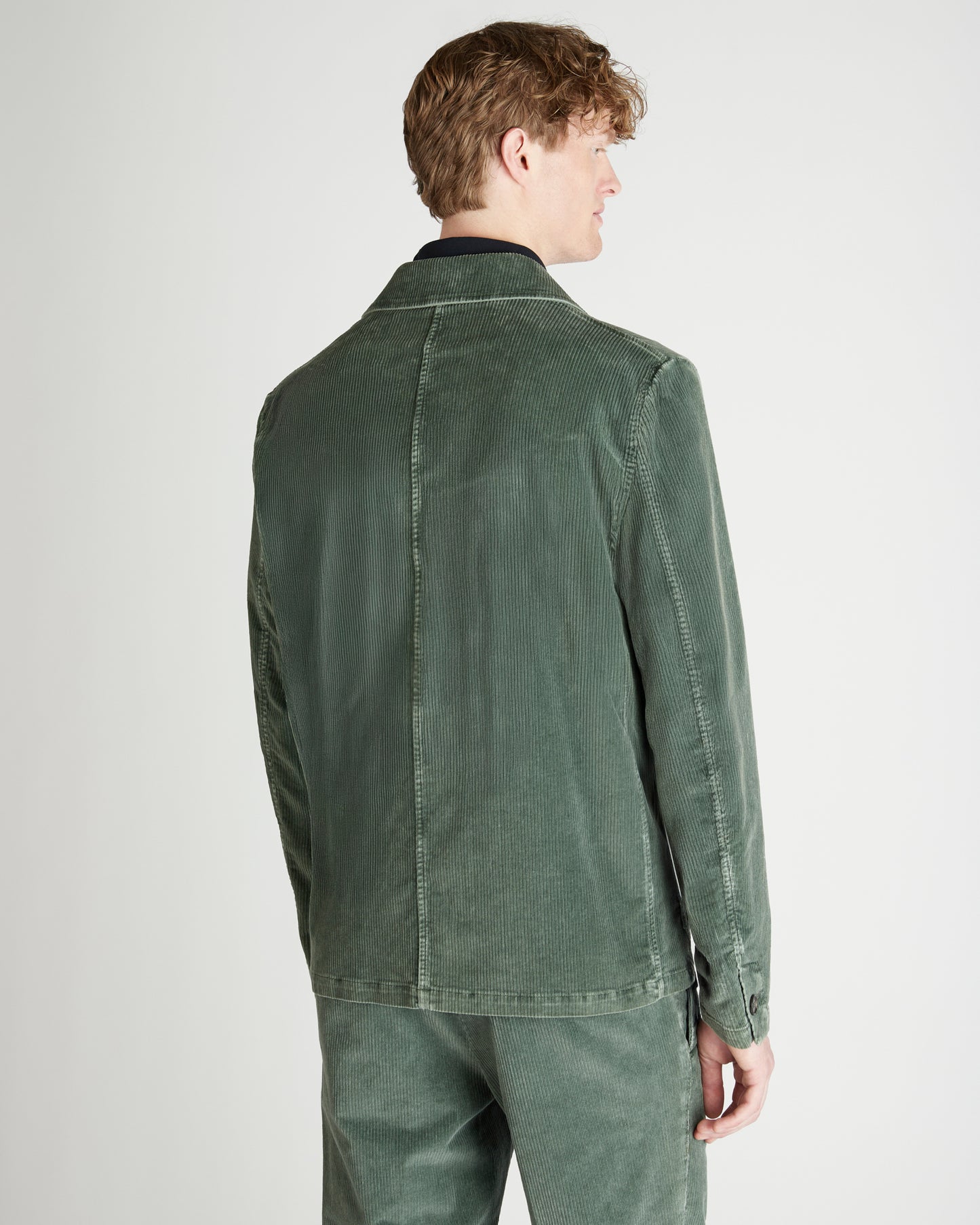 Délavé corduroy blouson jacket