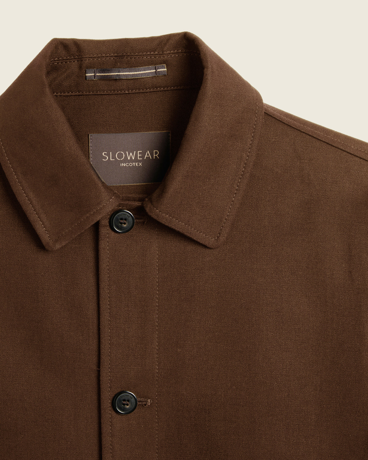 Chore-Jacke aus Baumwoll-Kaschmir-Gabardine