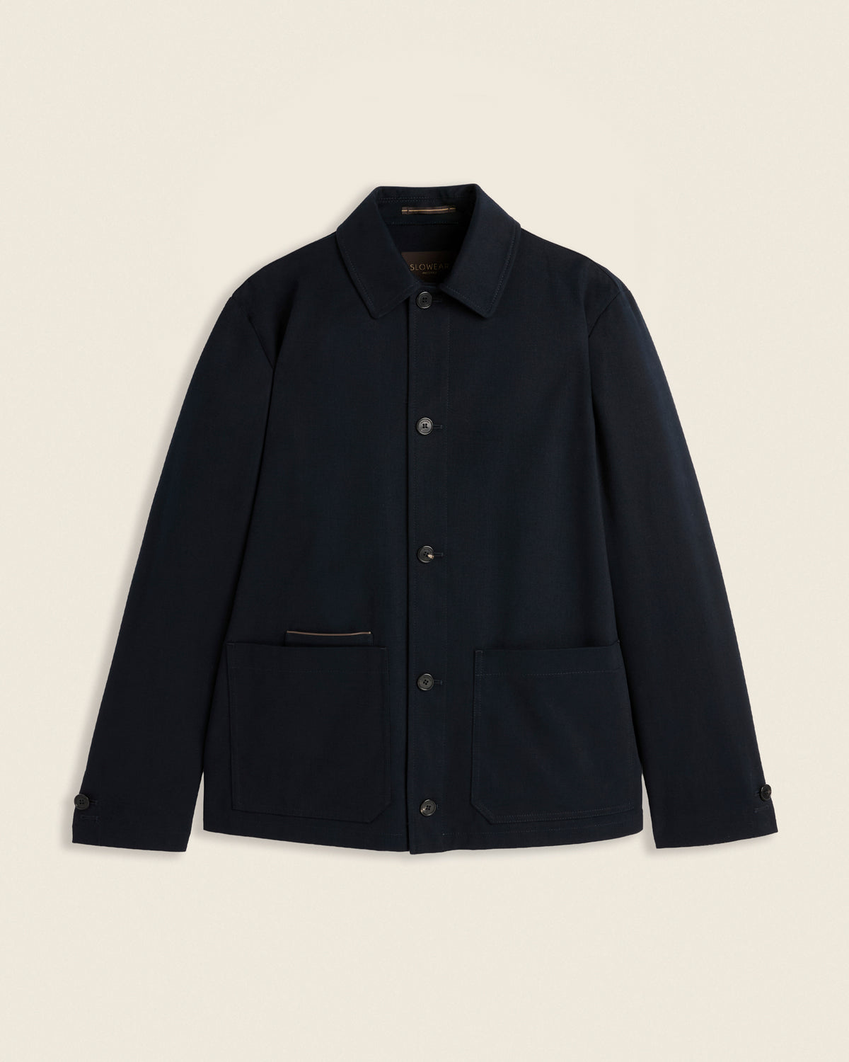 Chore jacket in gabardina di cashmere