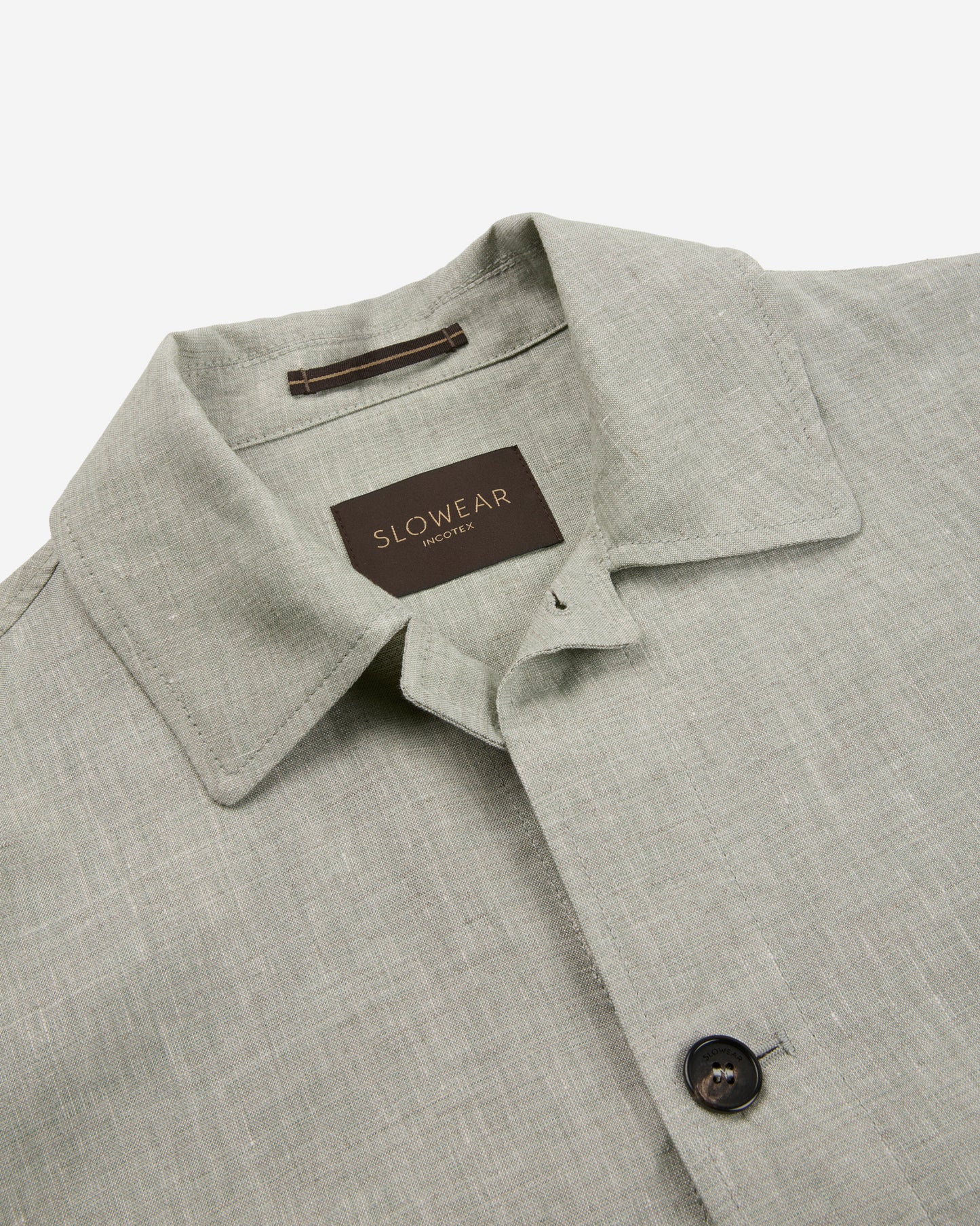 Blouson aus Wollleinen, Leinen und Seide