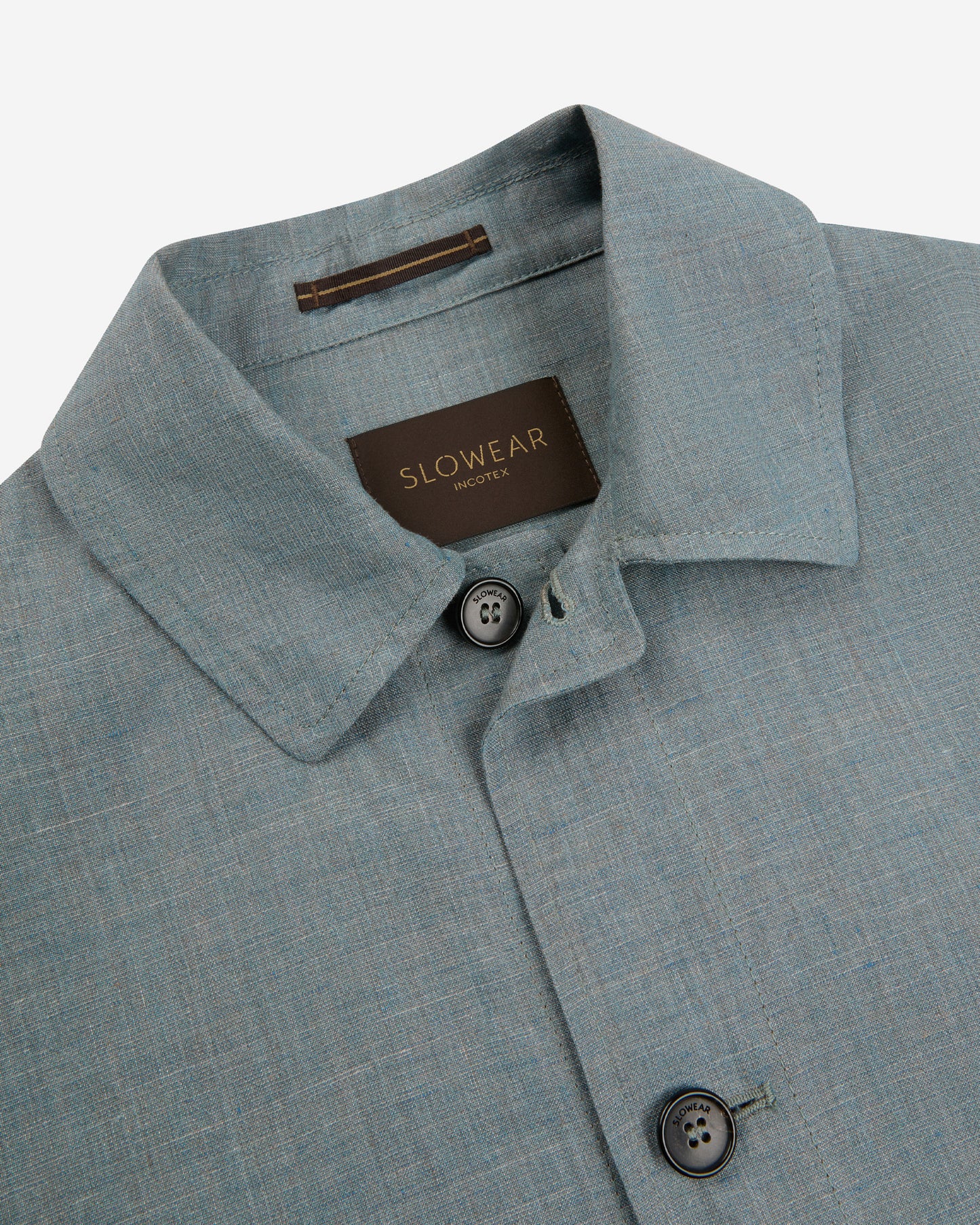 Wool, linen and silk blouson jacket