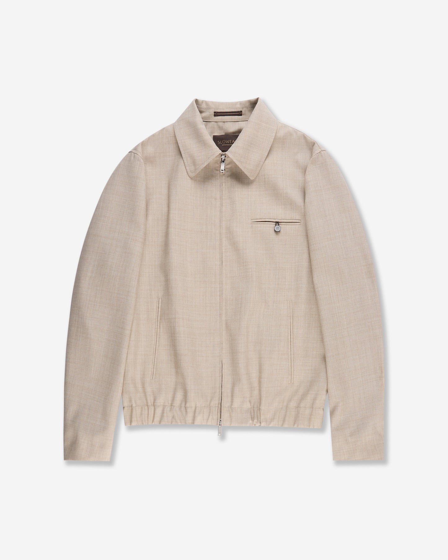 Wool fabric Primo bomber jacket