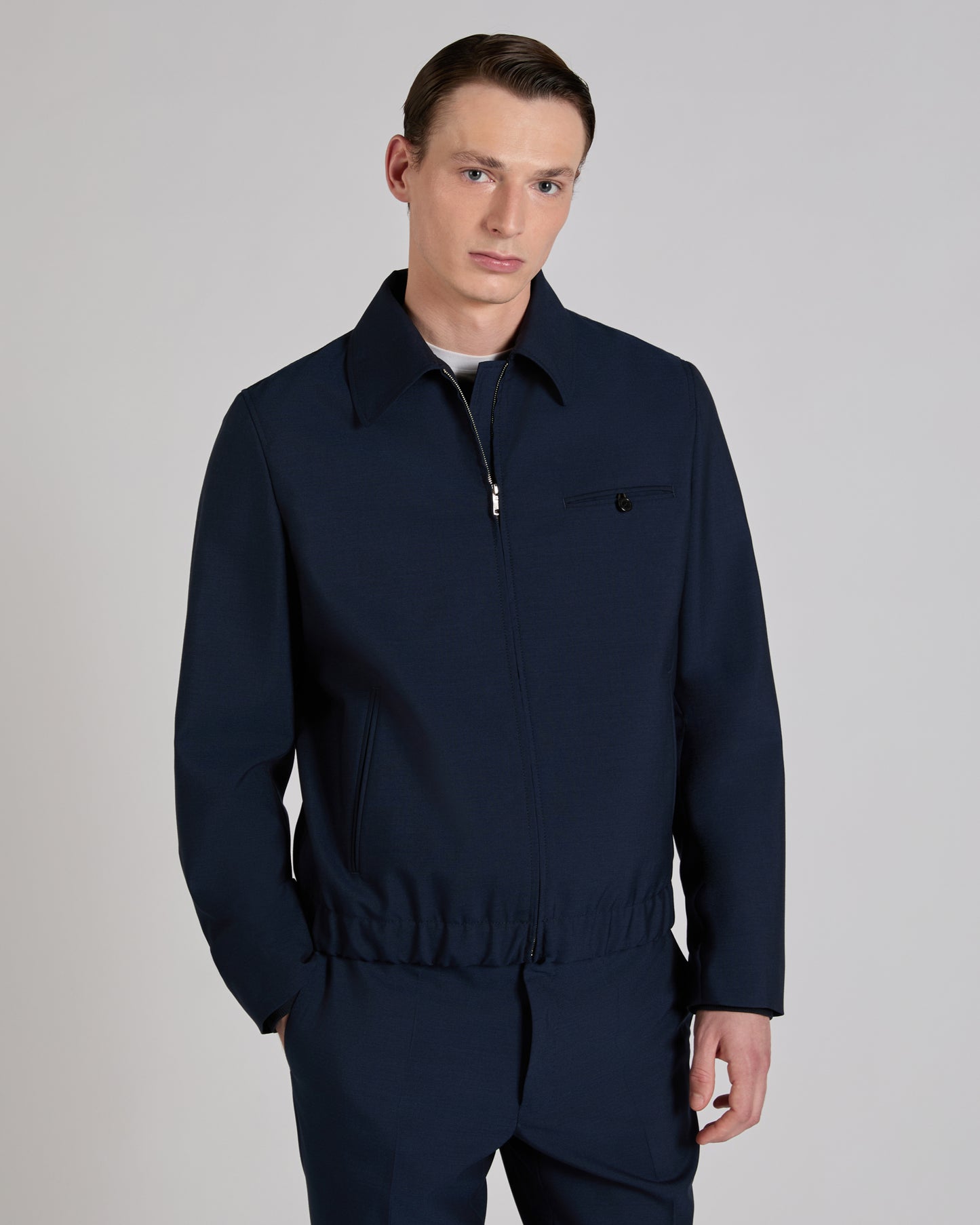 Bomberjacke Primo aus Wollleinen