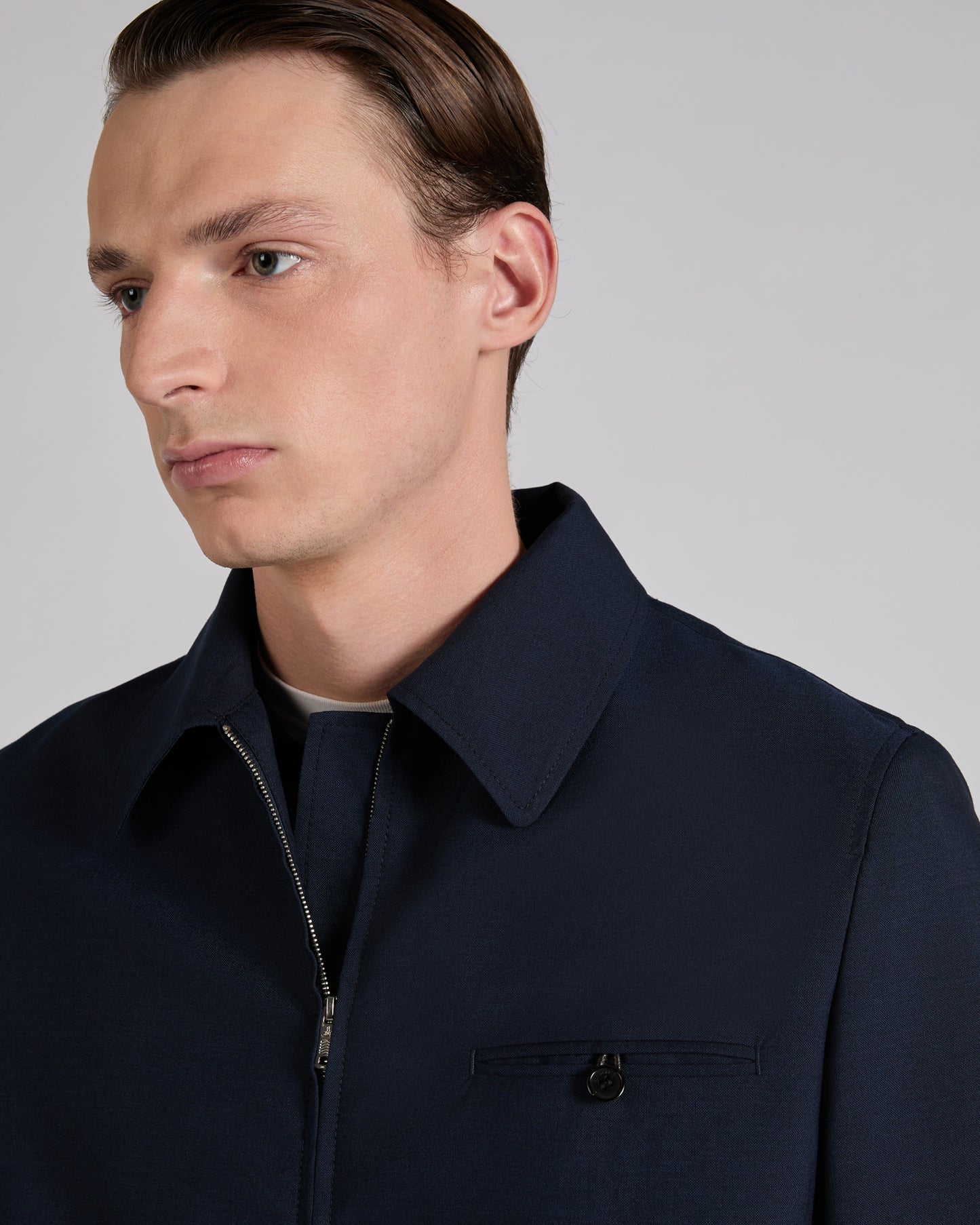 Bomberjacke Primo aus Wollleinen