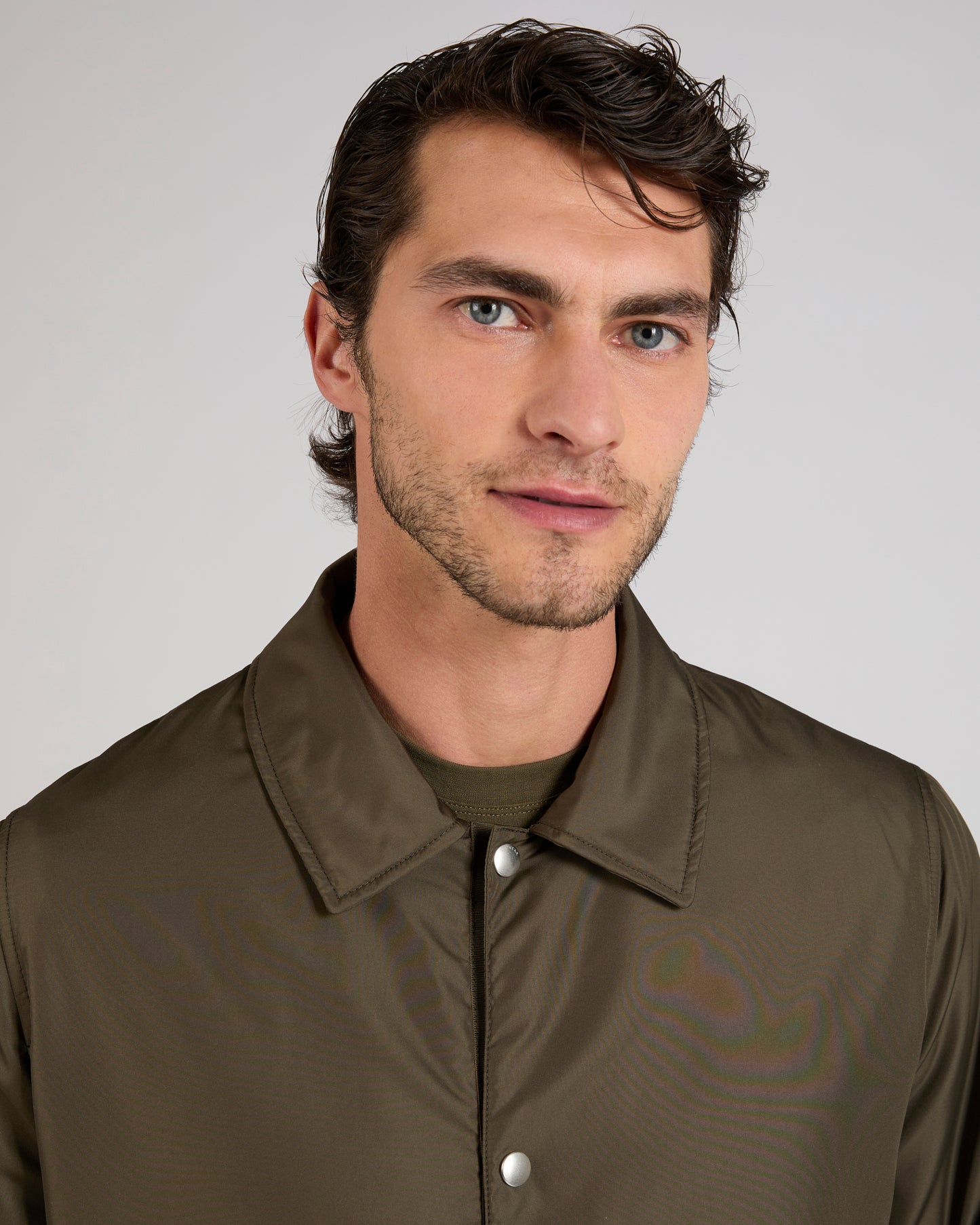 Teknotela water-repellent padded shirt