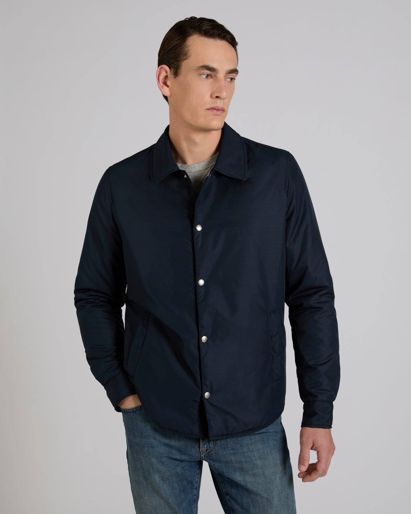 Teknotela water-repellent padded shirt