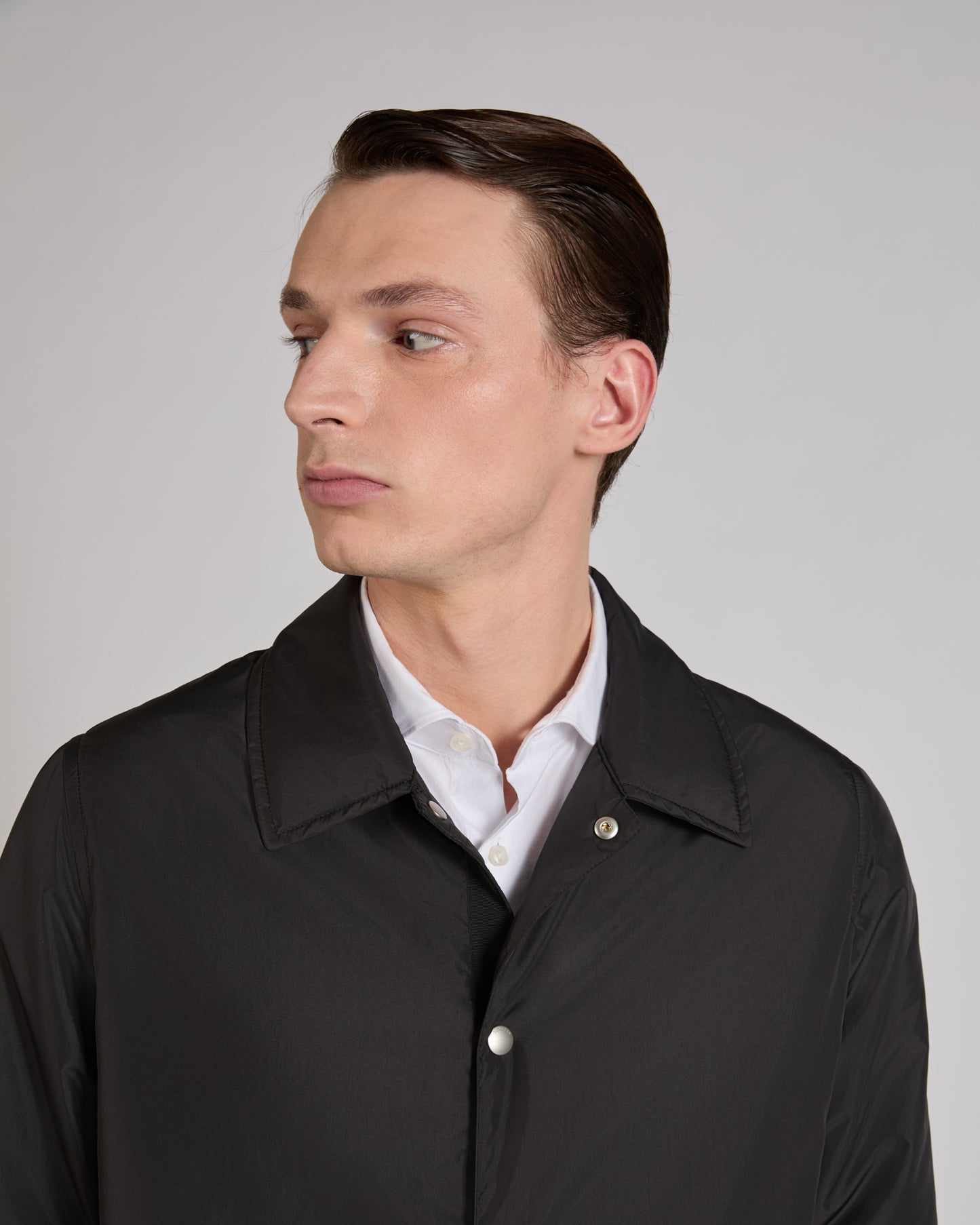 Teknotela water-repellent padded shirt