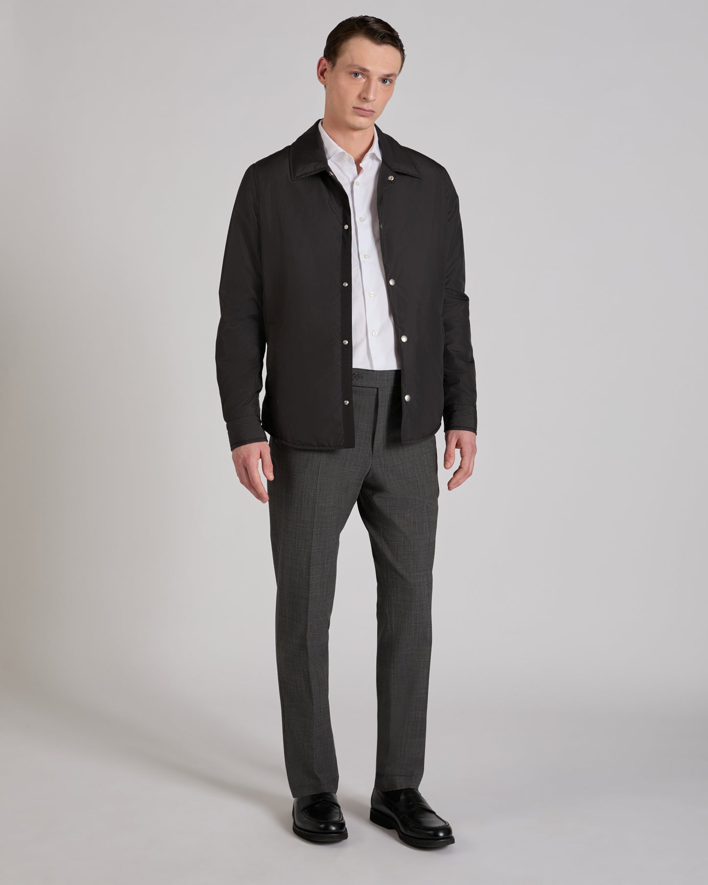 Teknotela water-repellent padded shirt