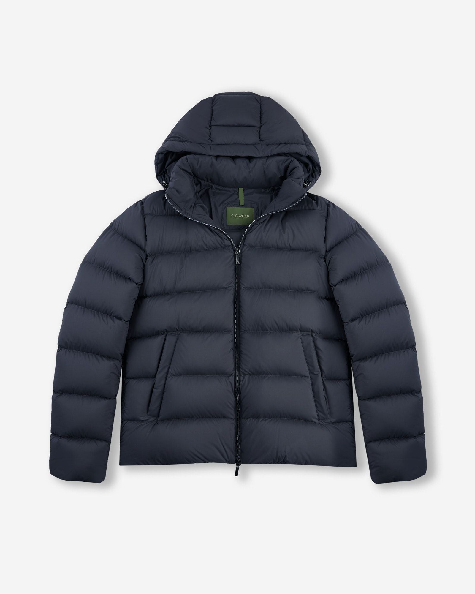 Slowear - Bomber jacket with down padding - dark blue