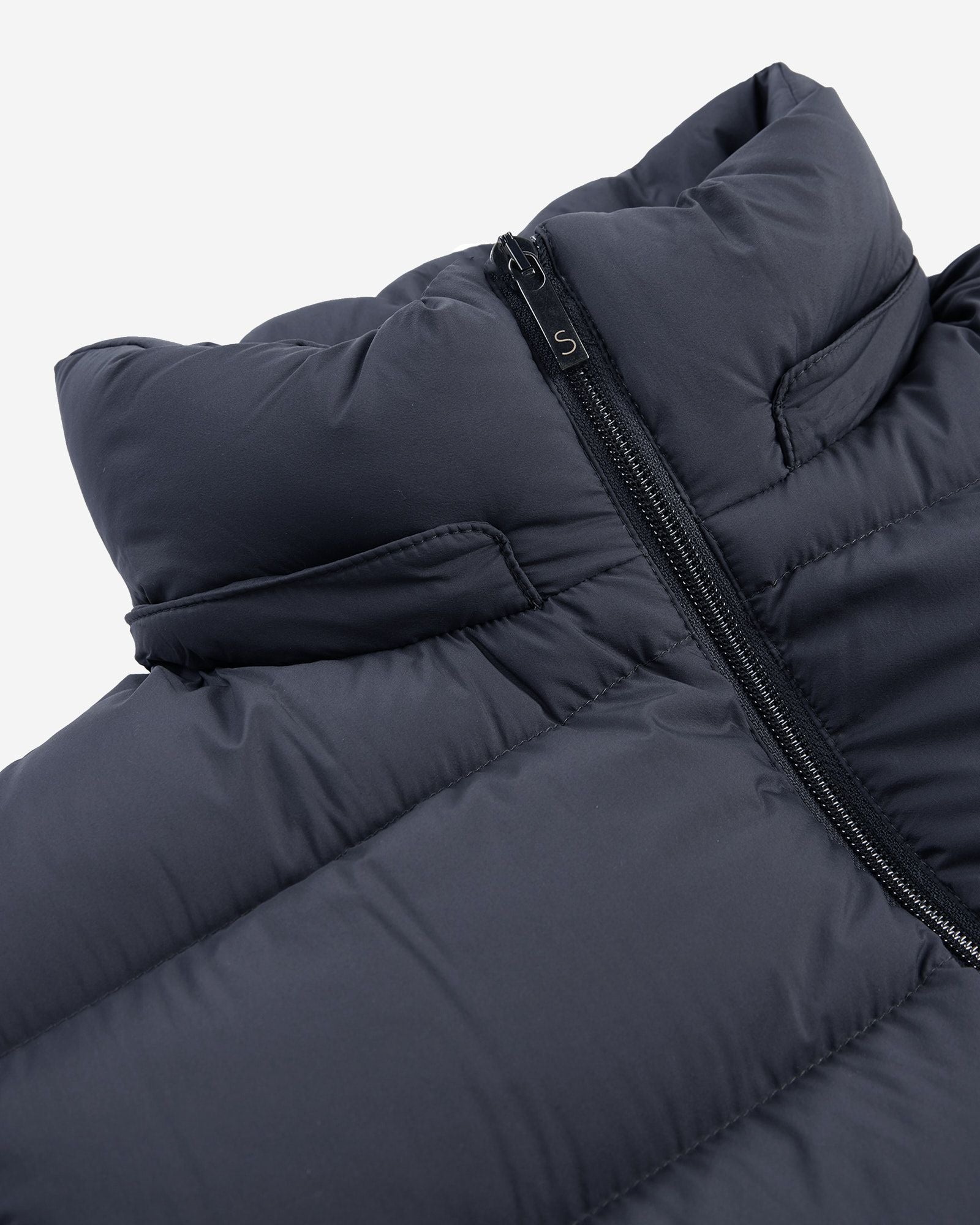 Slowear - Bomber jacket with down padding - dark blue