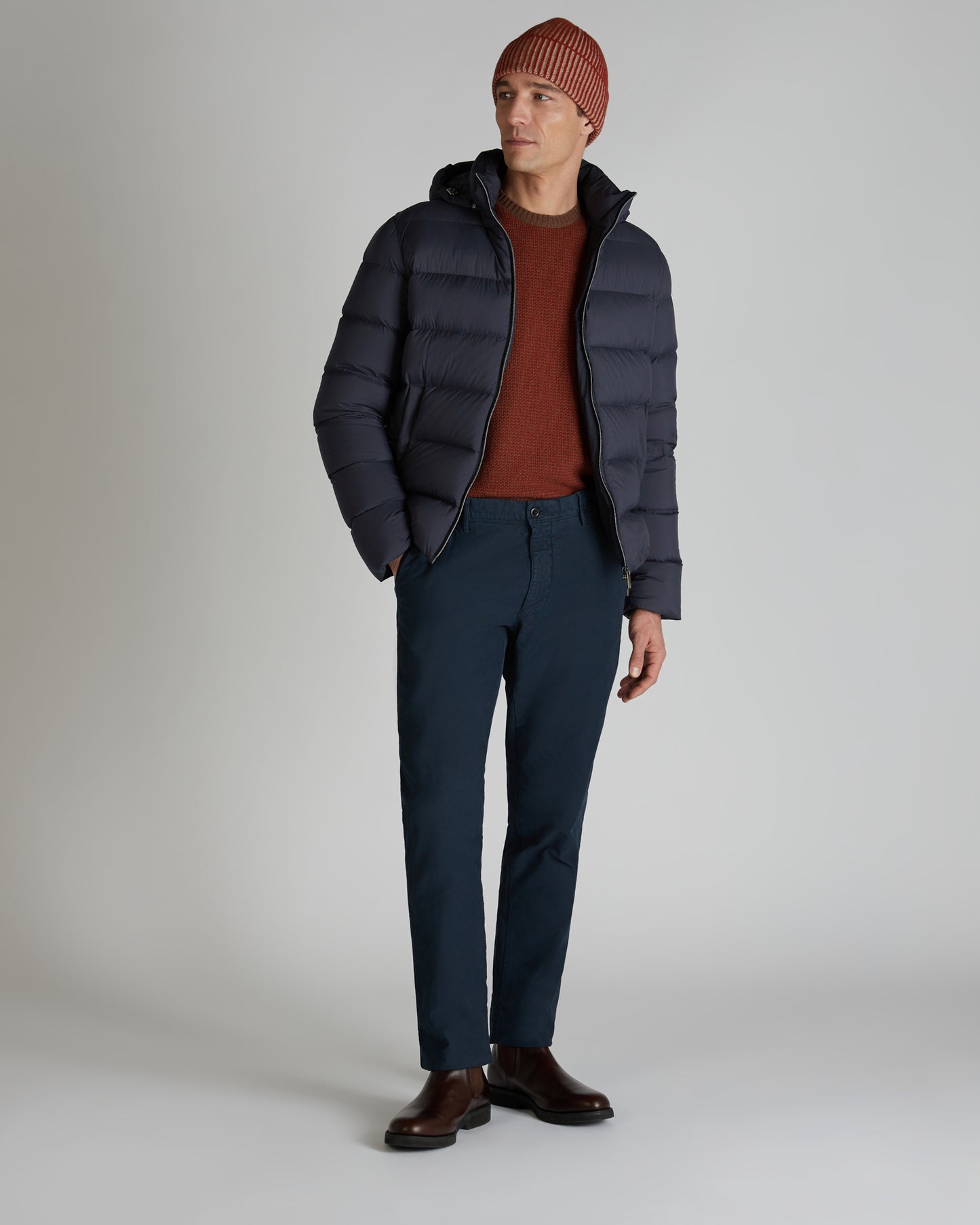 ダウンパッド・ボンバージャケット