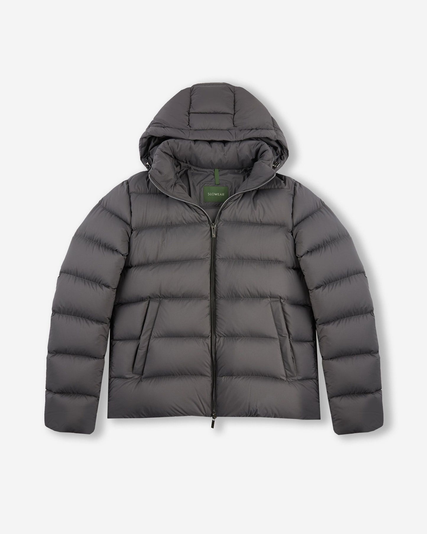 Slowear - Bomber jacket with down padding - dark grey