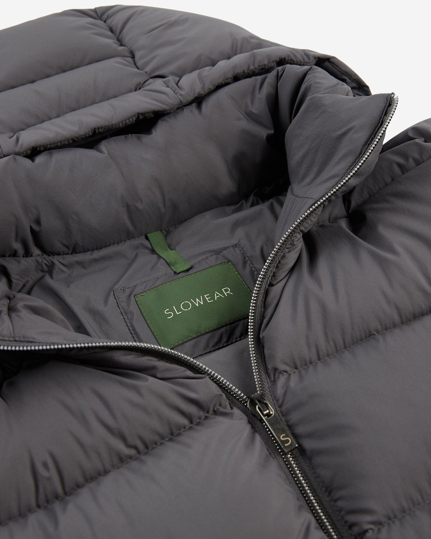 Slowear - Bomber jacket with down padding - dark grey