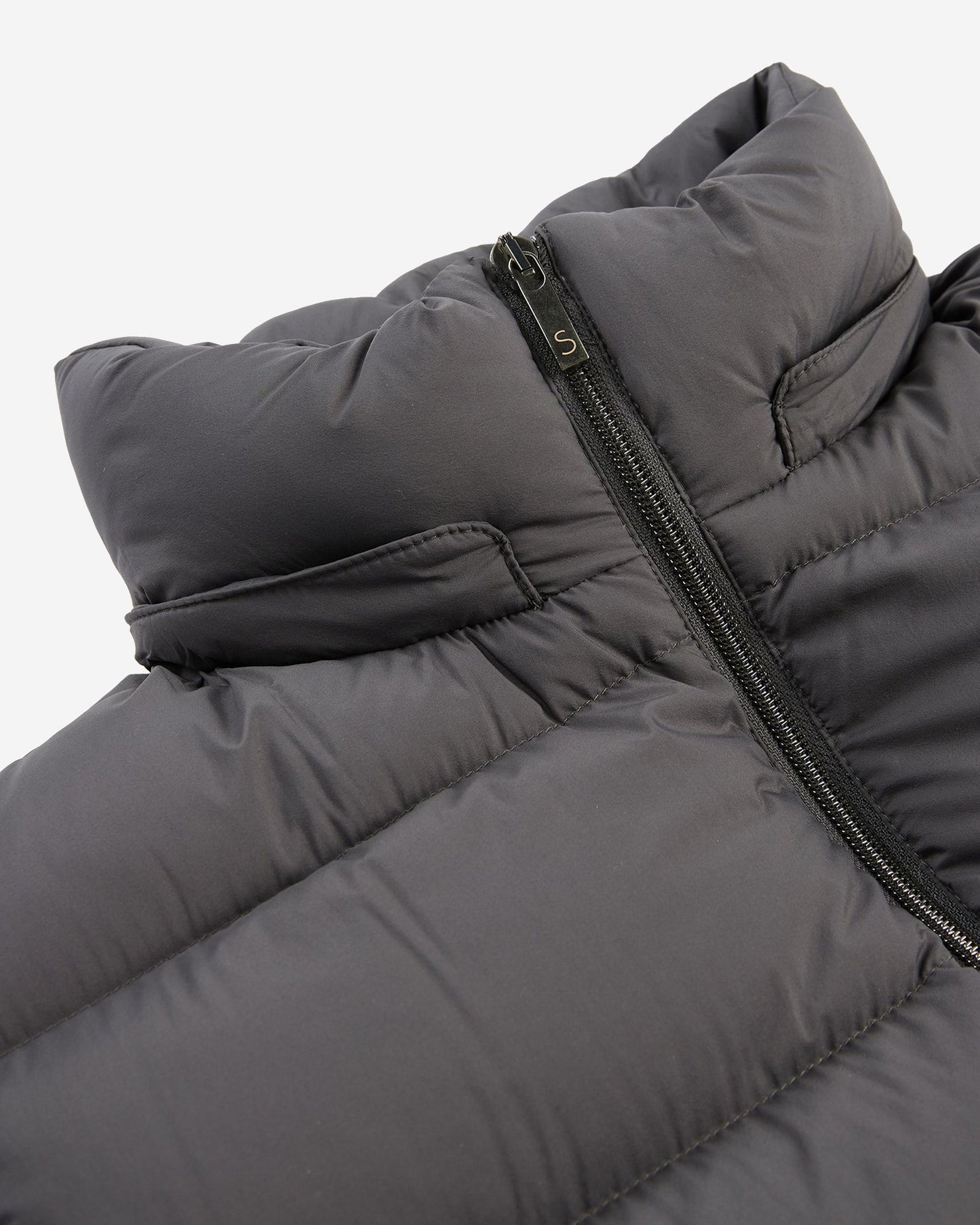 Slowear - Bomber jacket with down padding - dark grey