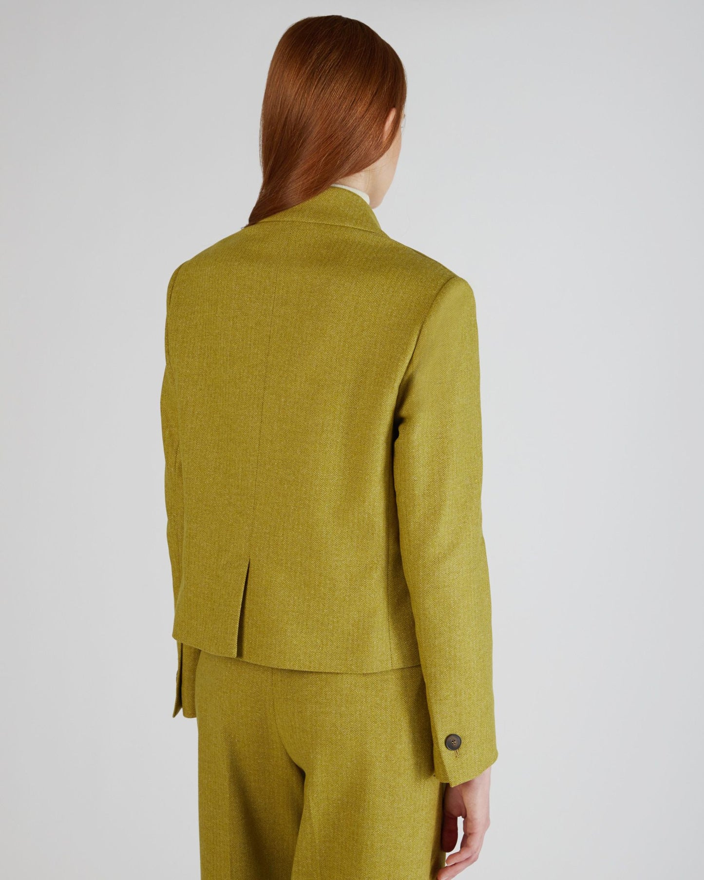 Regular fit stretch flannel jacket