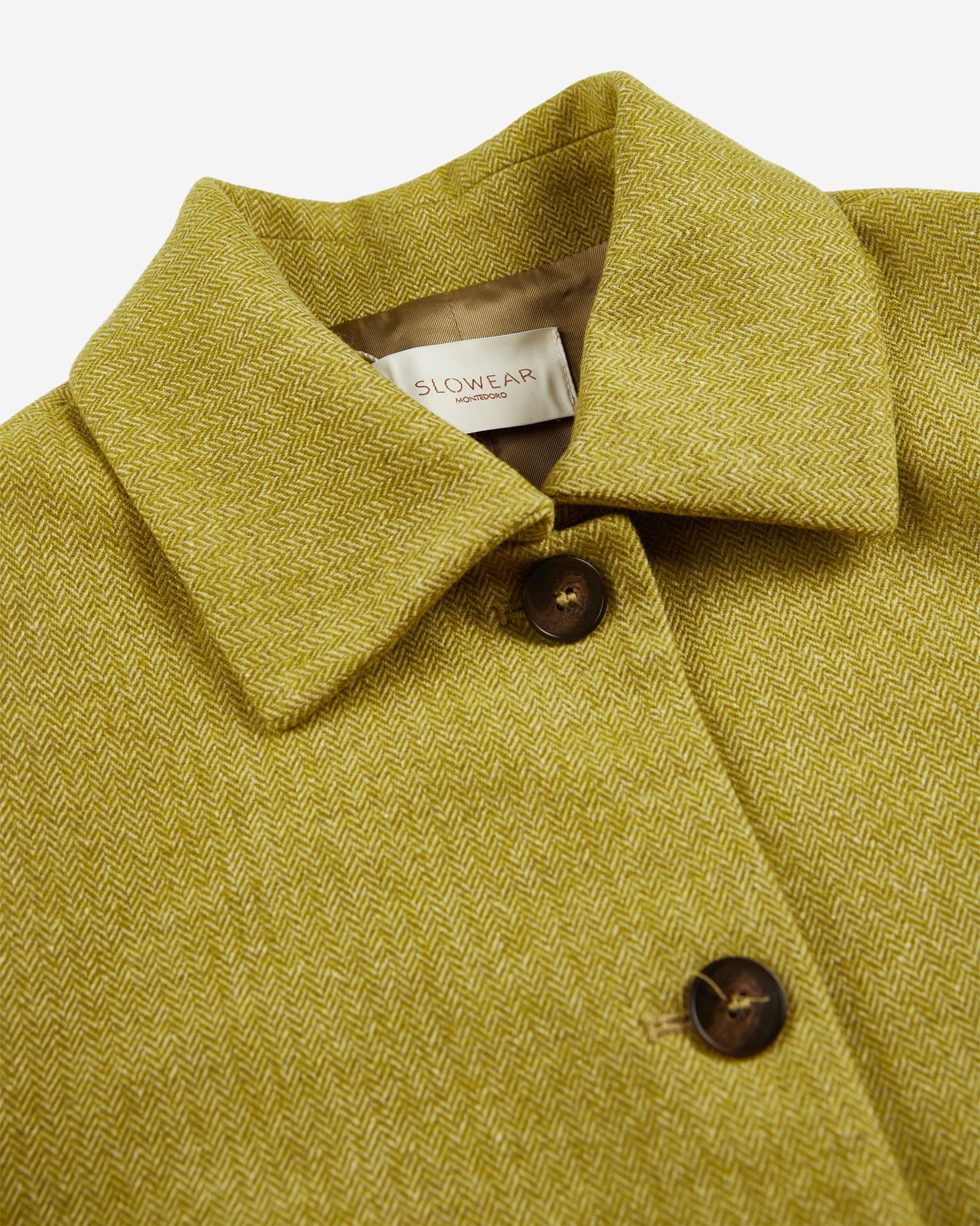 Regular fit stretch flannel jacket