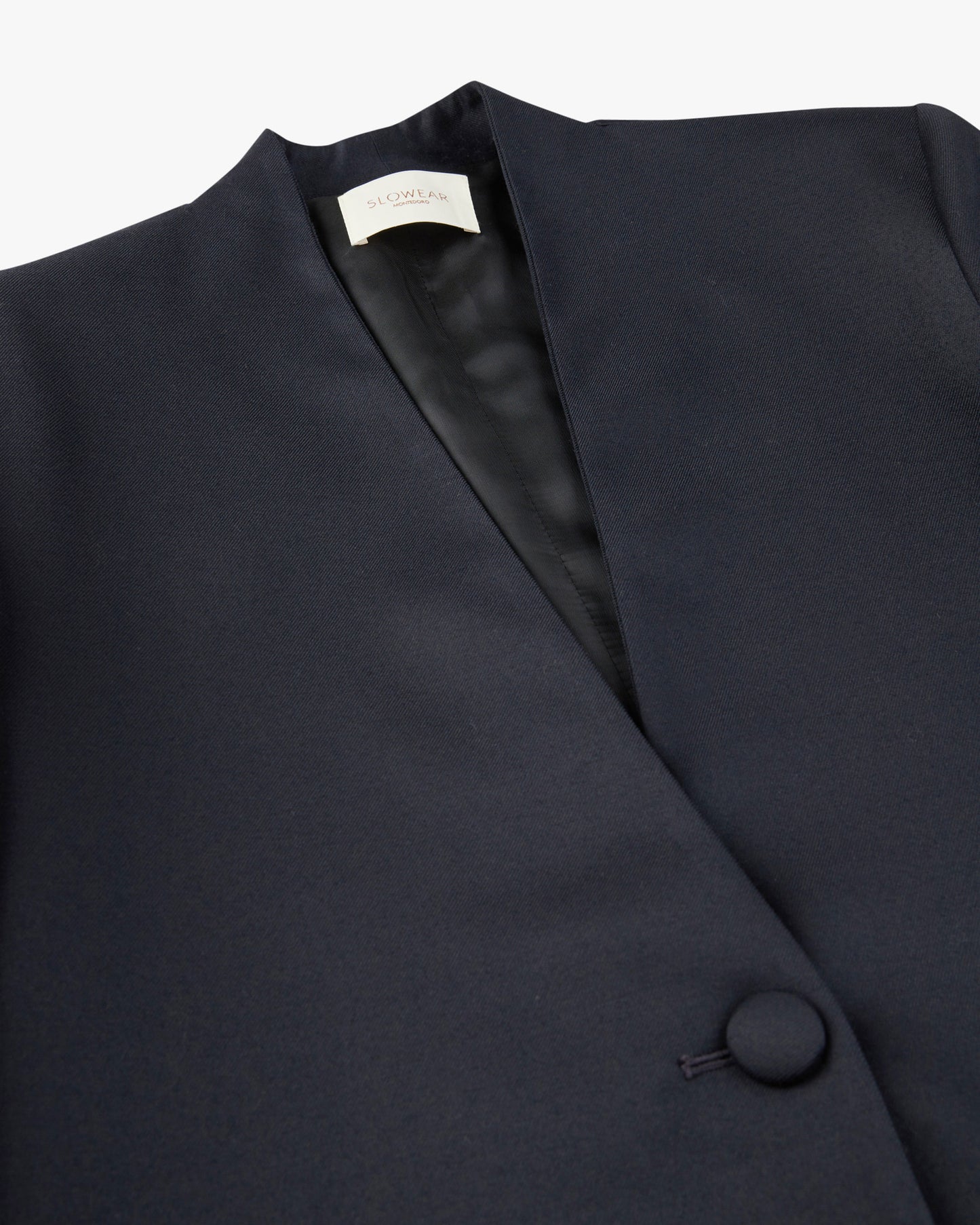 Regular fit shiny flannel jacket