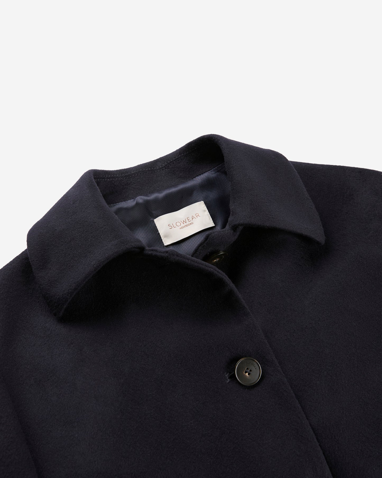 ウールとカシミア・ワイドフィットコート