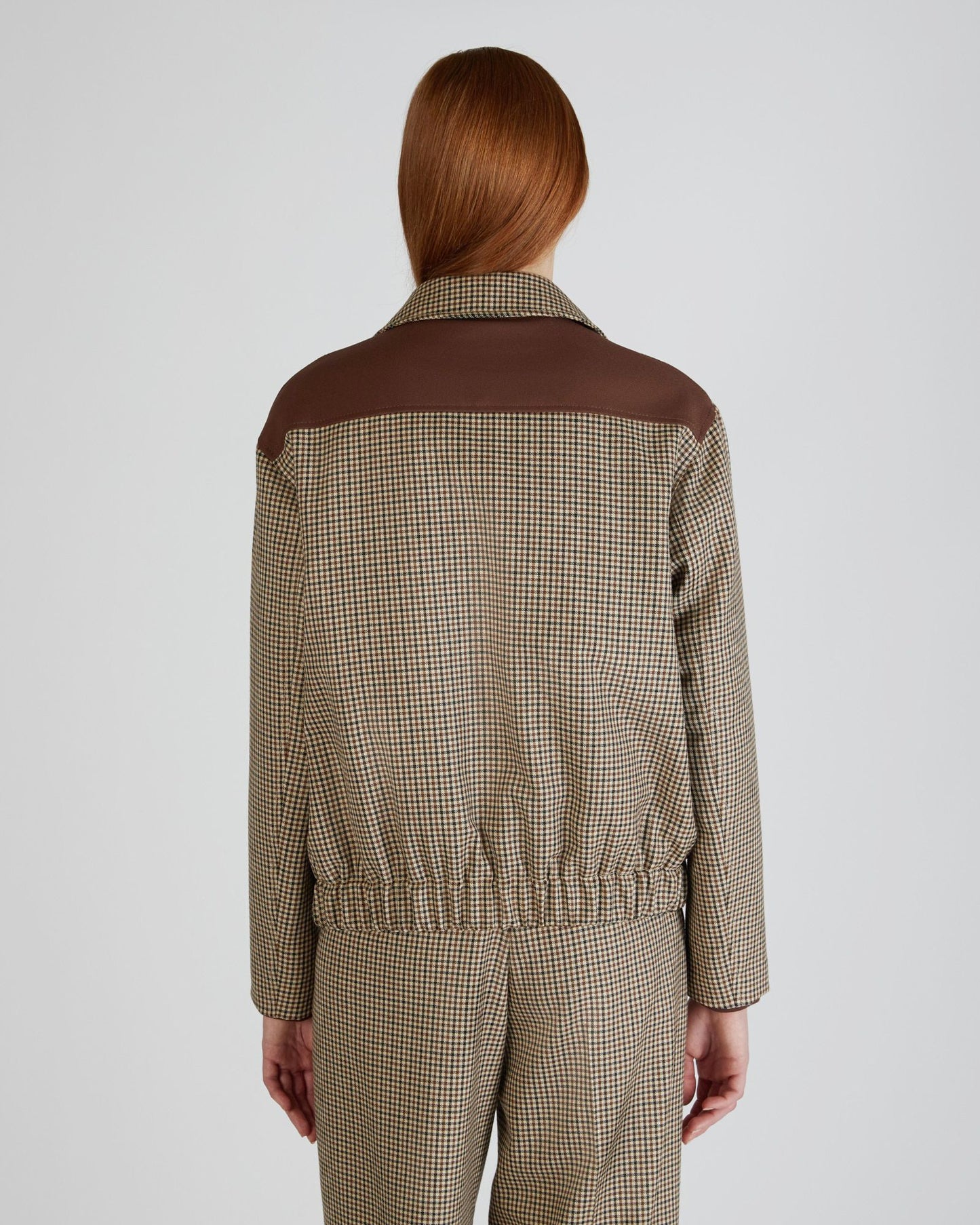 Wool twill Primo bomber jacket