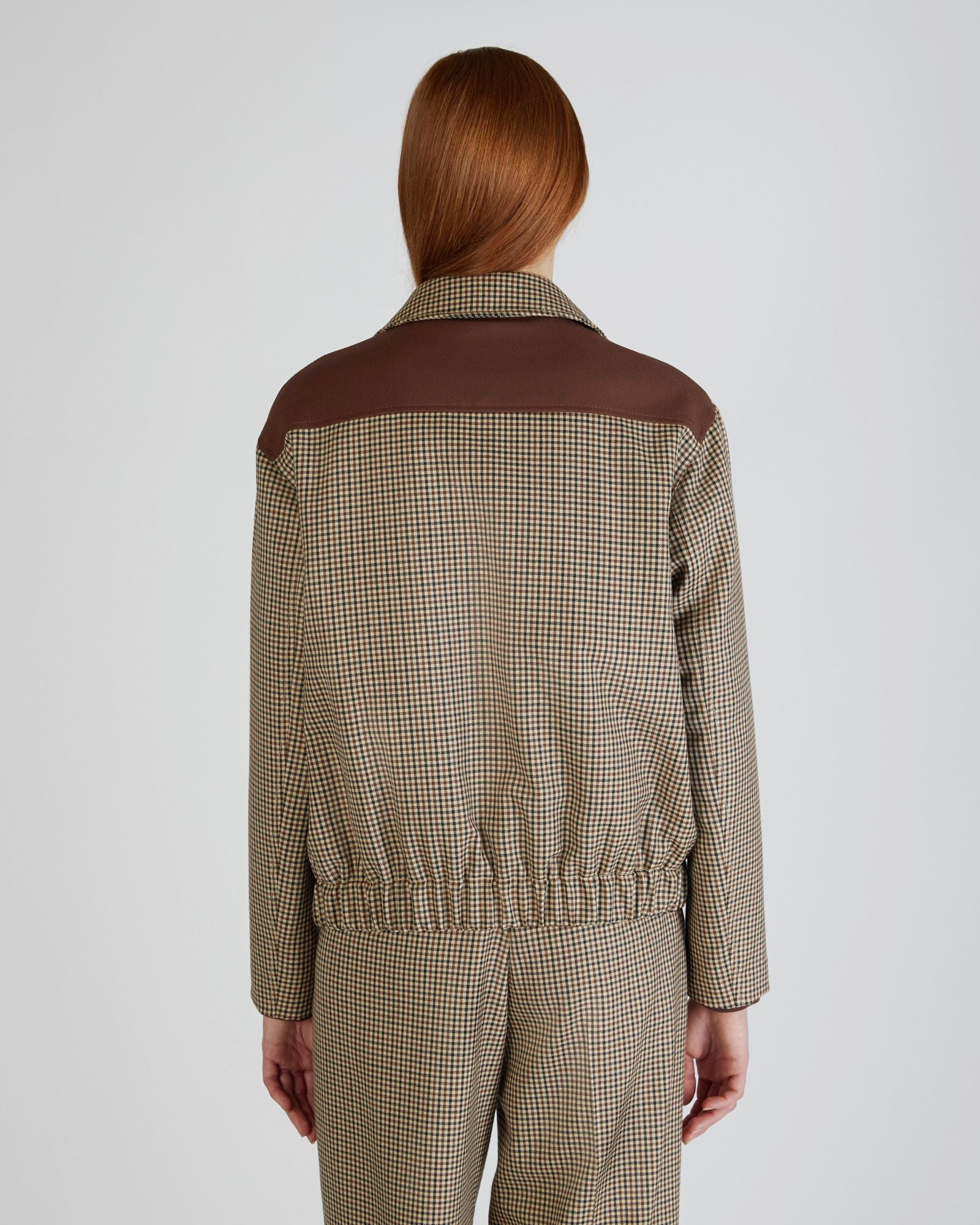 Wool twill Primo bomber jacket