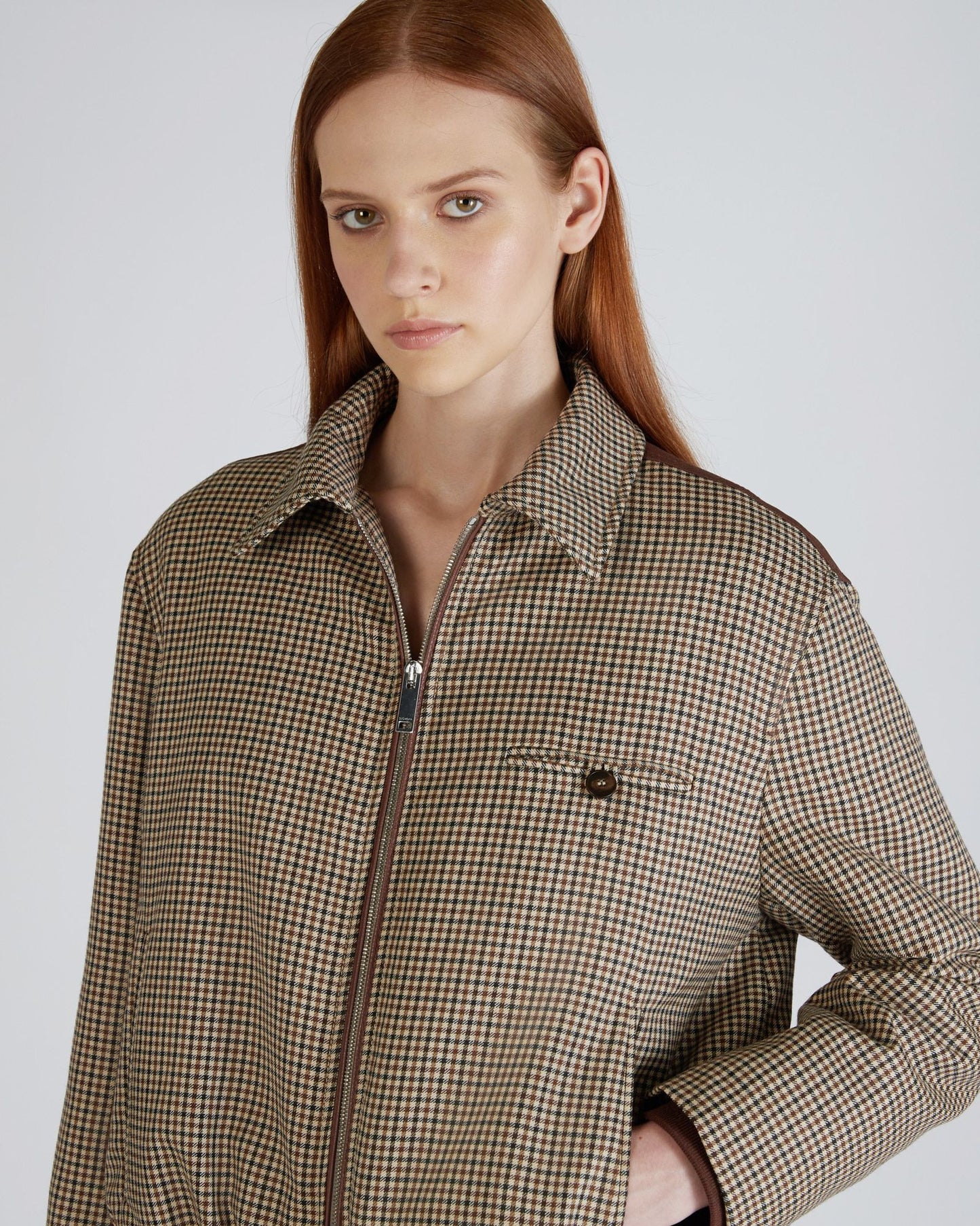 Wool twill Primo bomber jacket