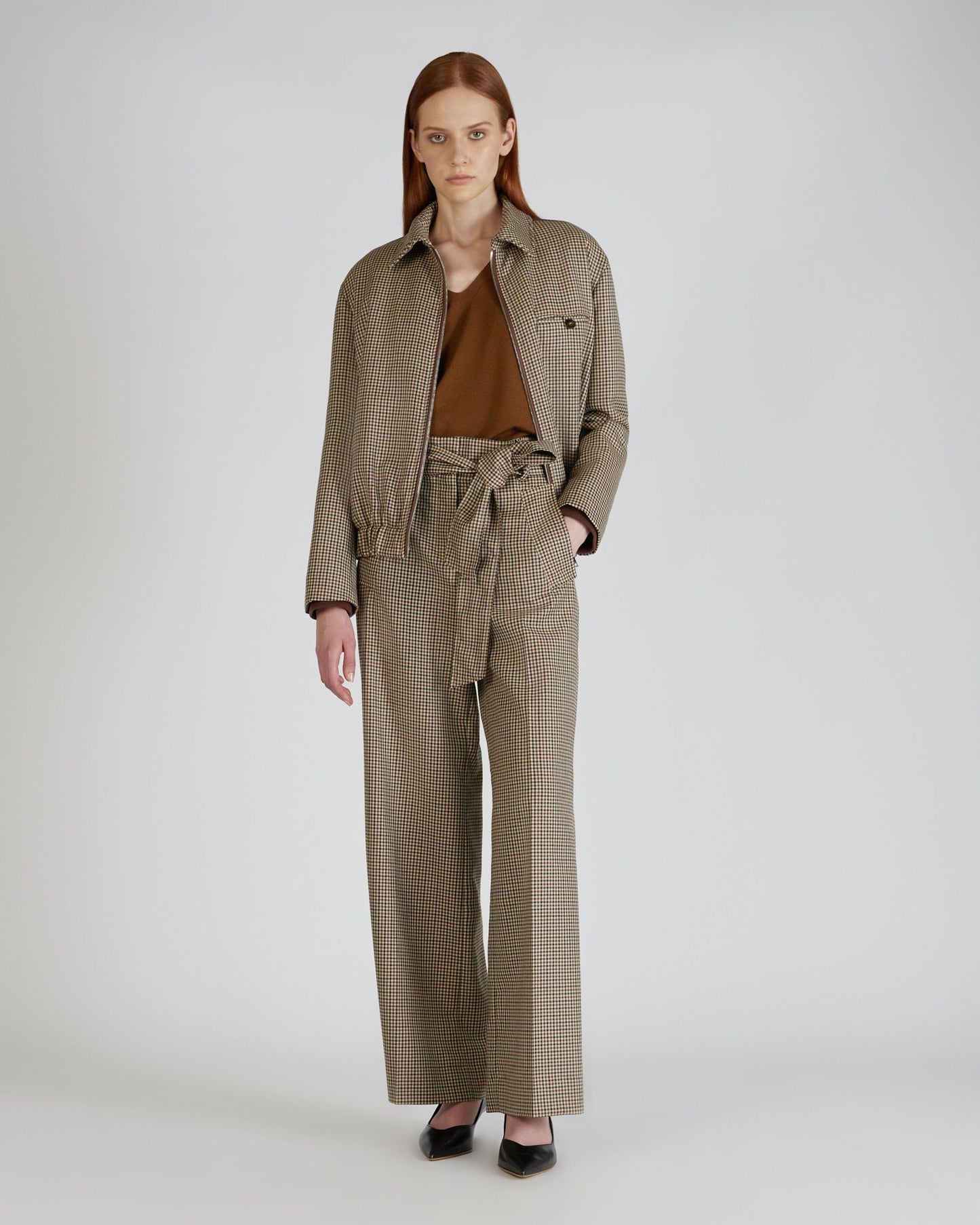 Wool twill Primo bomber jacket