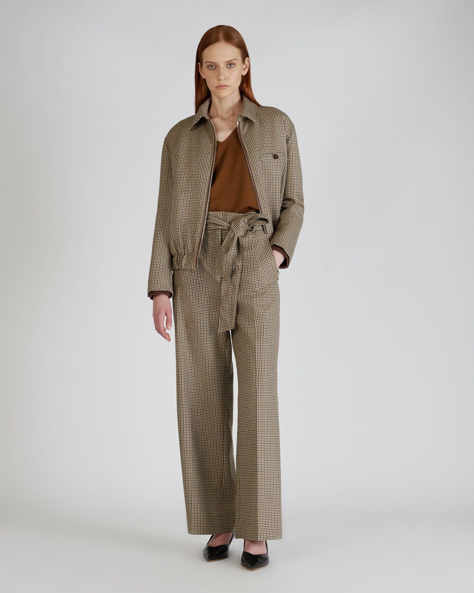 Wool twill Primo bomber jacket