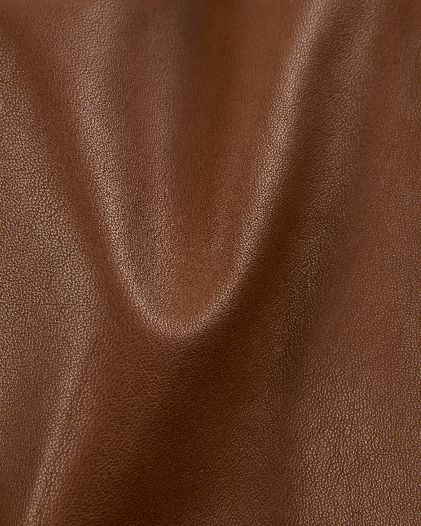 Regular fit nappa leather bomber jacket