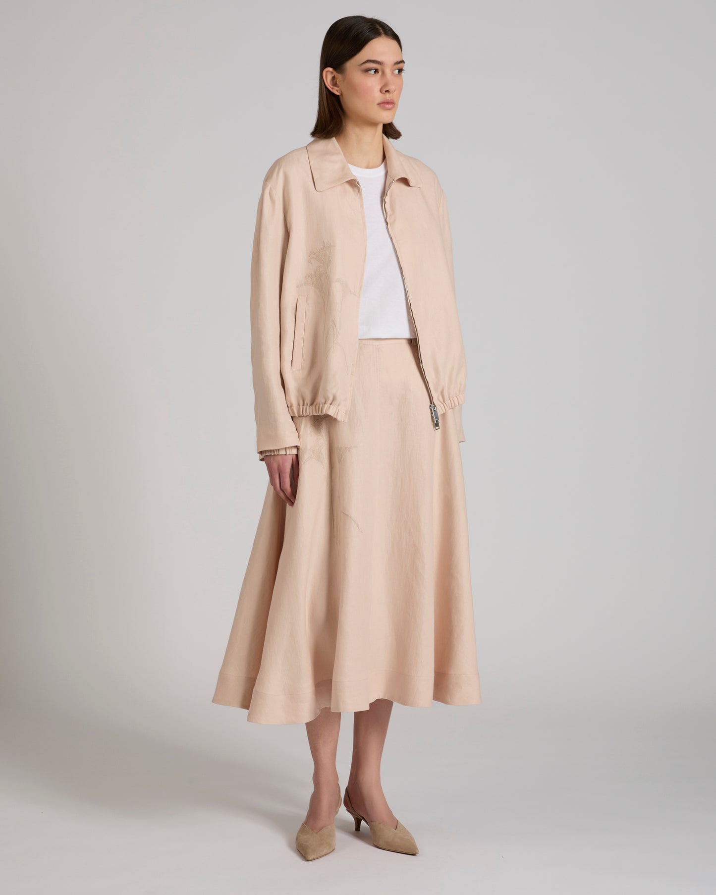 Primo bomber jacket in linen