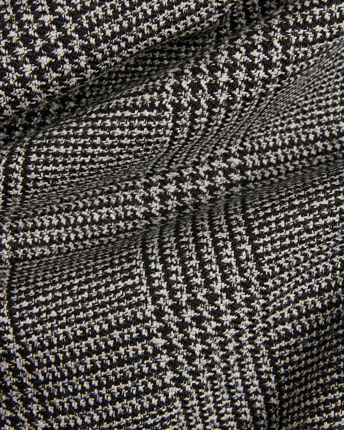 Primo bomber jacket in Prince of Wales wool