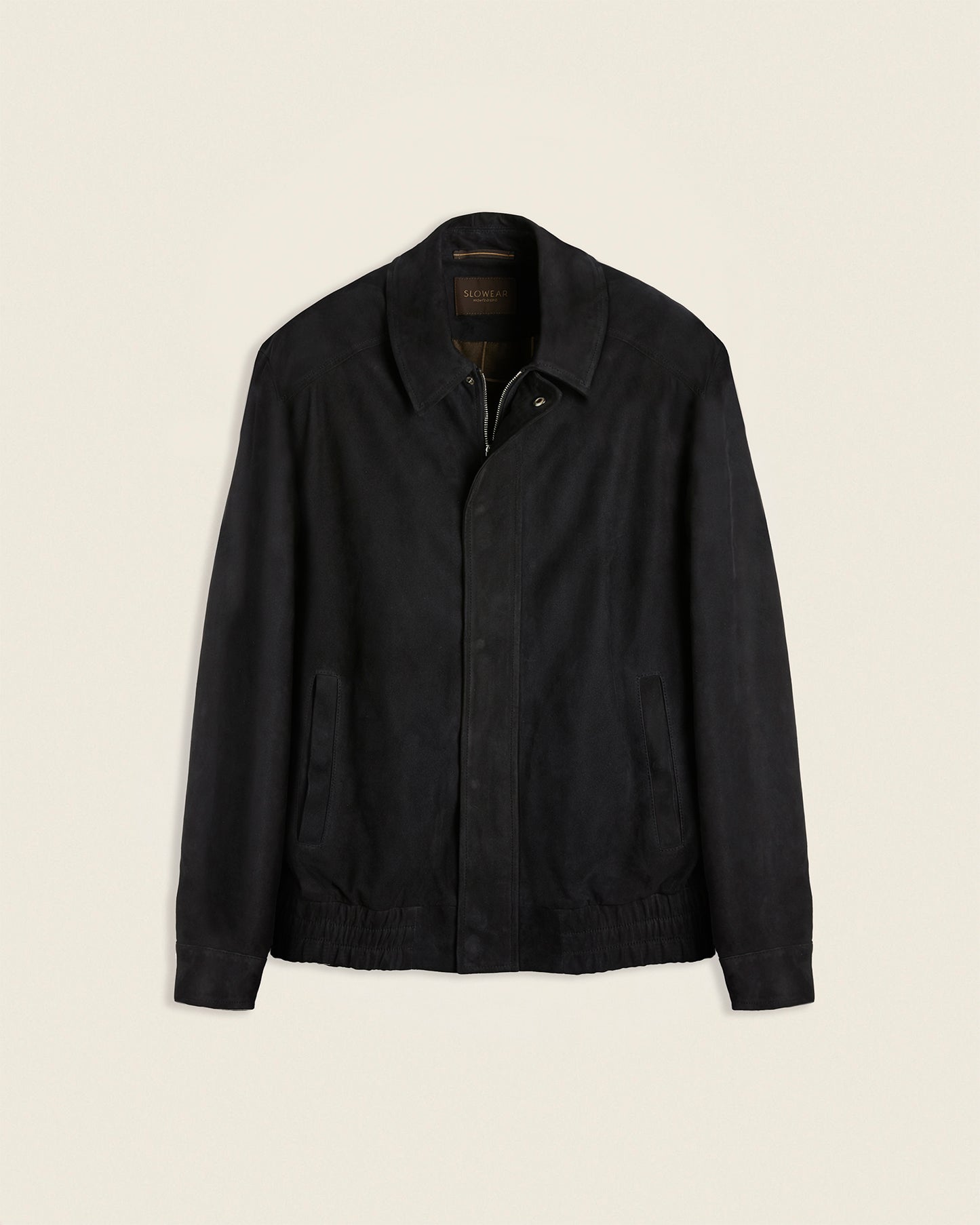 Veloursleder-Bomber