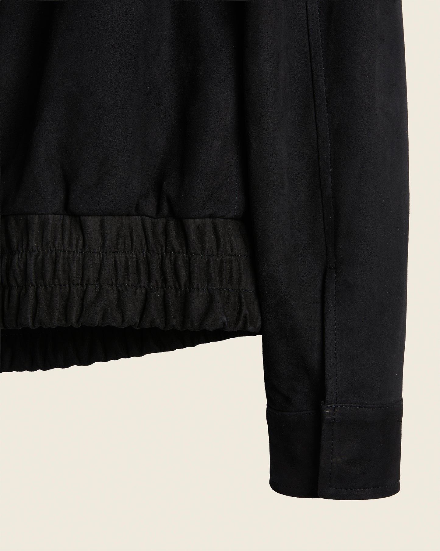 Veloursleder-Bomber
