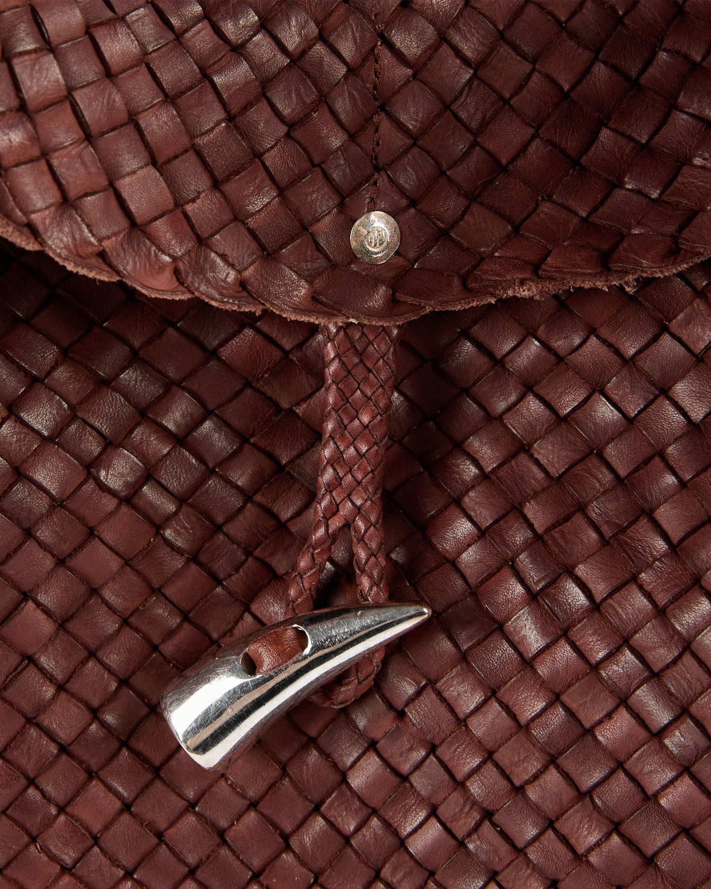 Massimo Palomba - Maxi calfskin shoulder bag - brown