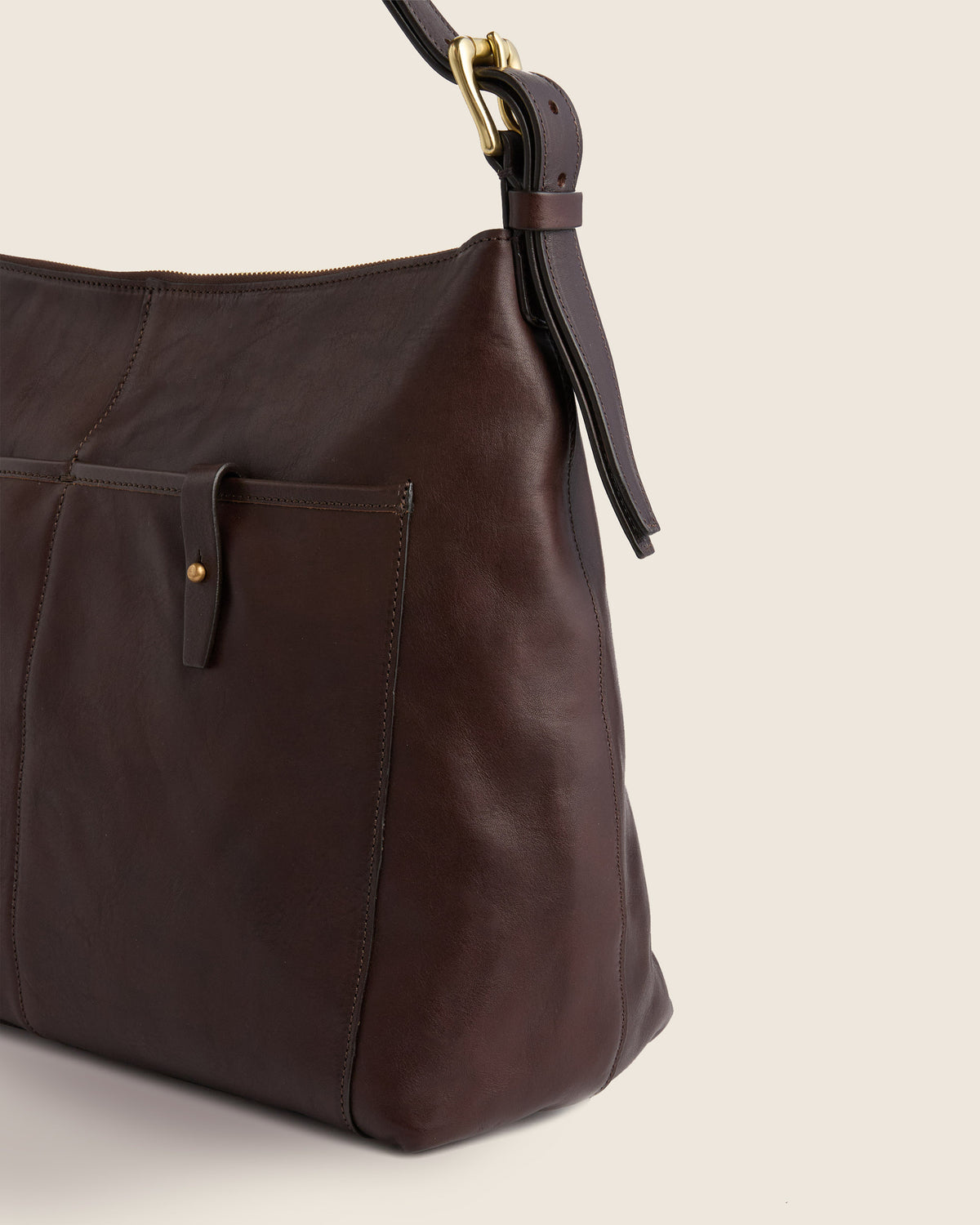 Lederschultertasche
