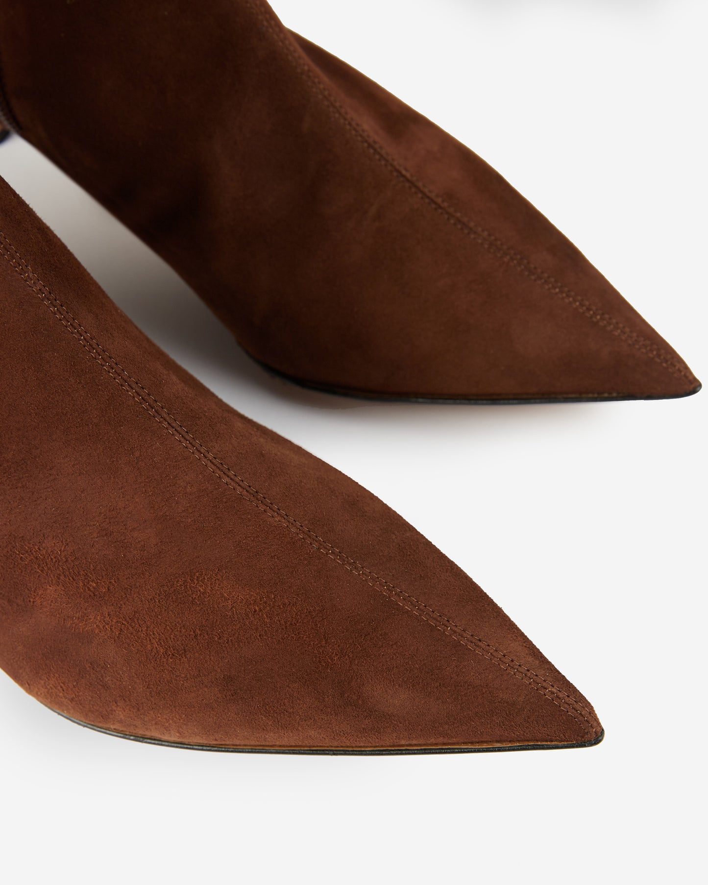 スエードレザーショートブーツ